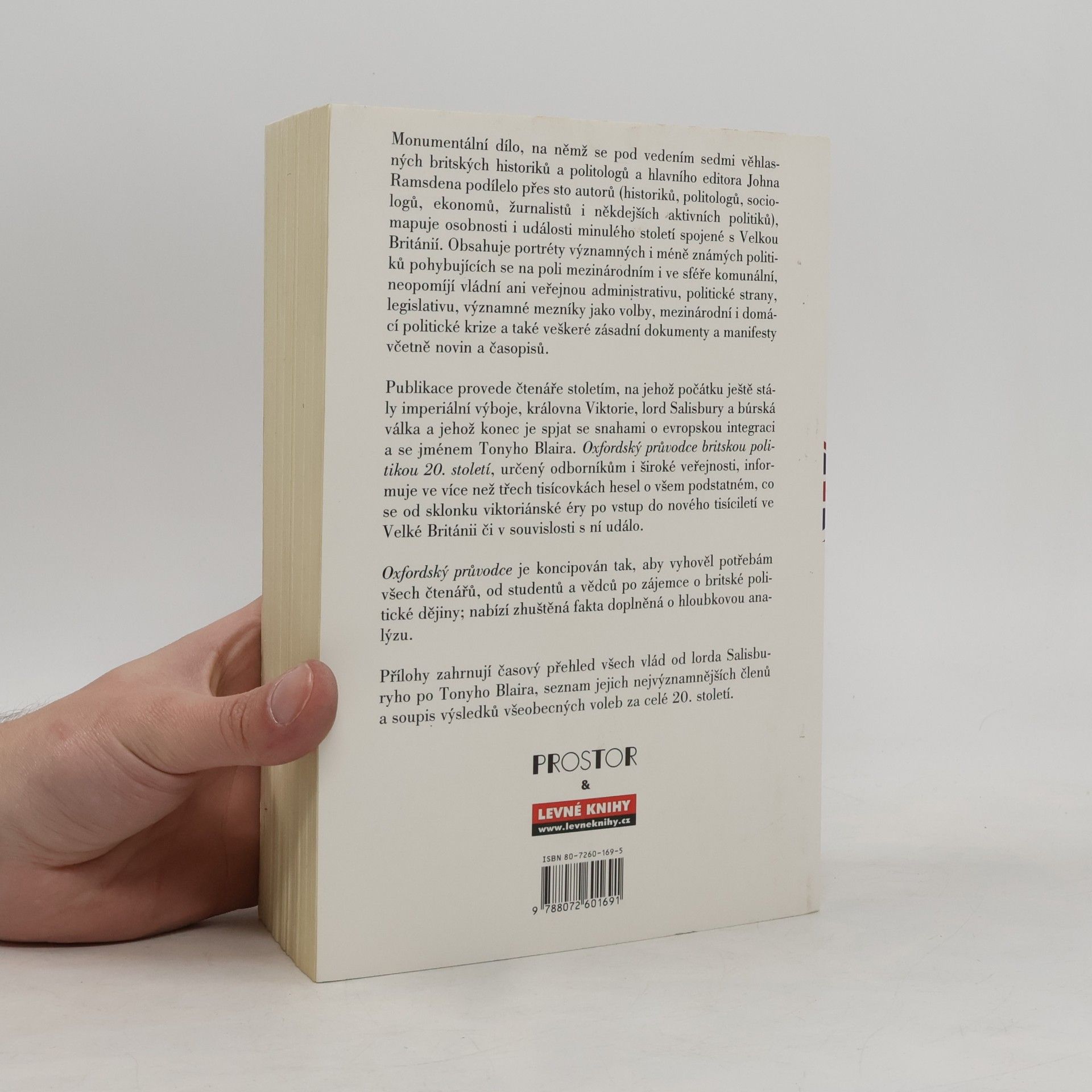 John Ramsden Oxfordský průvodce britskou politikou 20. století