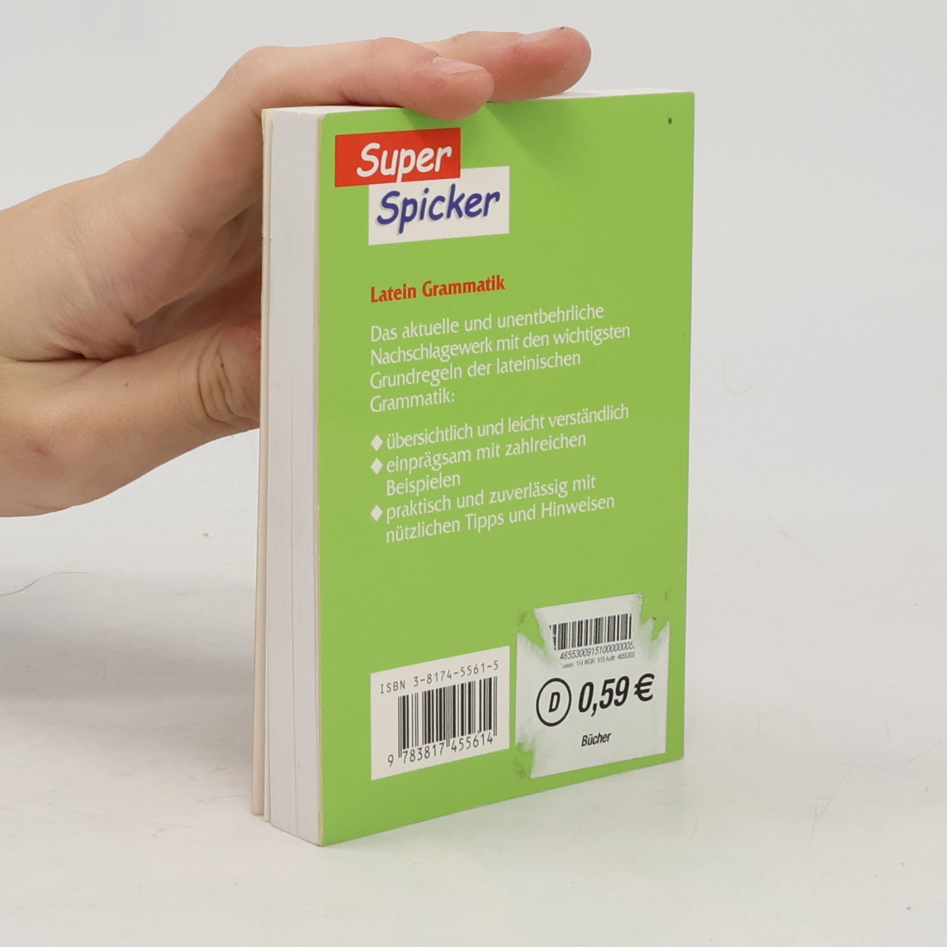 AA.VV. Super Spicker. Latein Grammatik