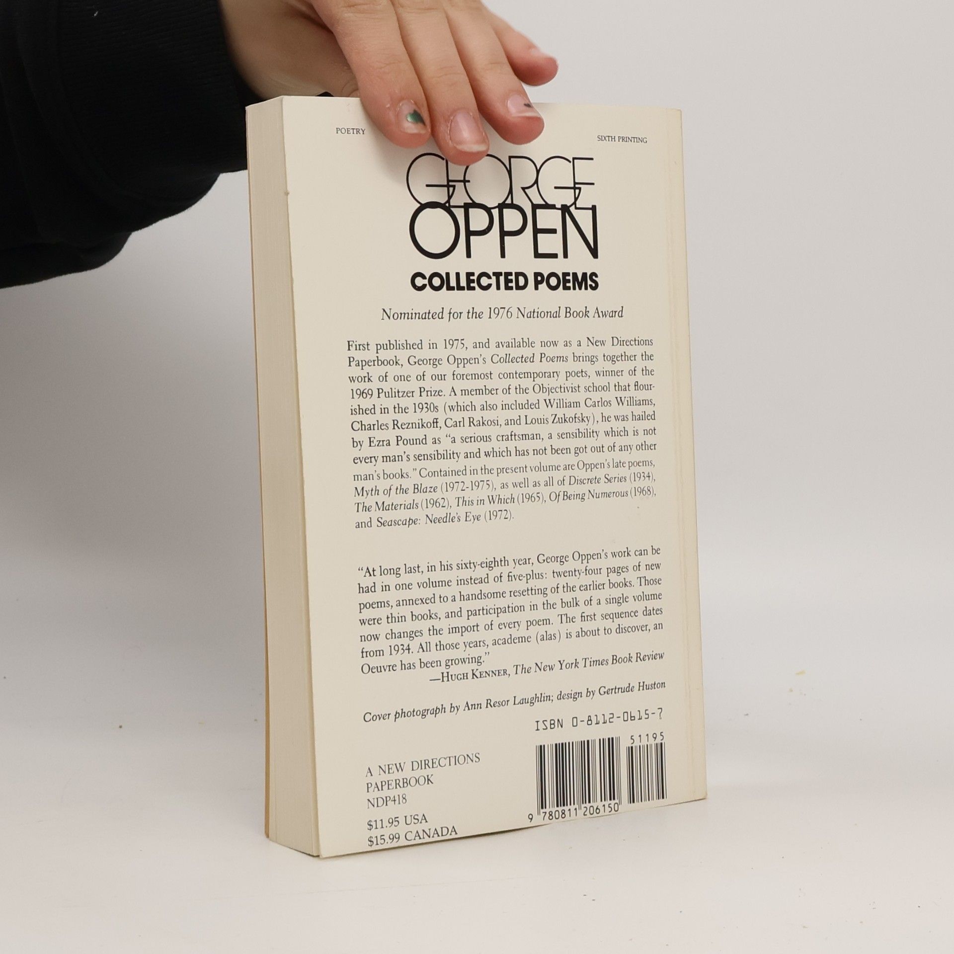 George Oppen The Collected Poems of George Oppen
