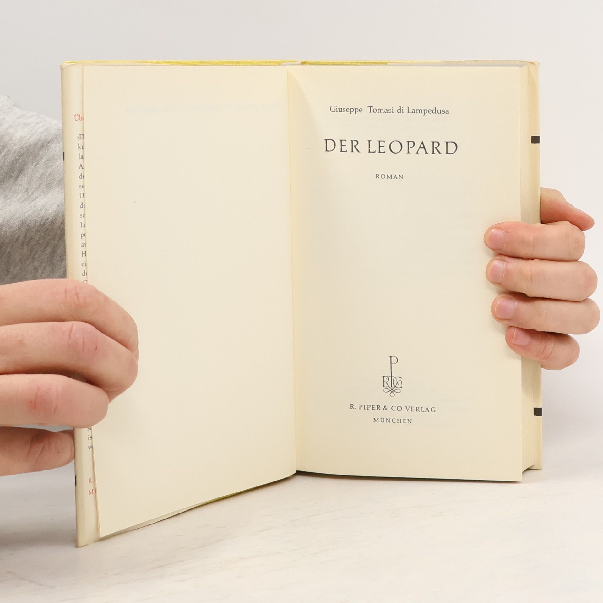Giuseppe Tomasi di Lampedusa Der Leopard