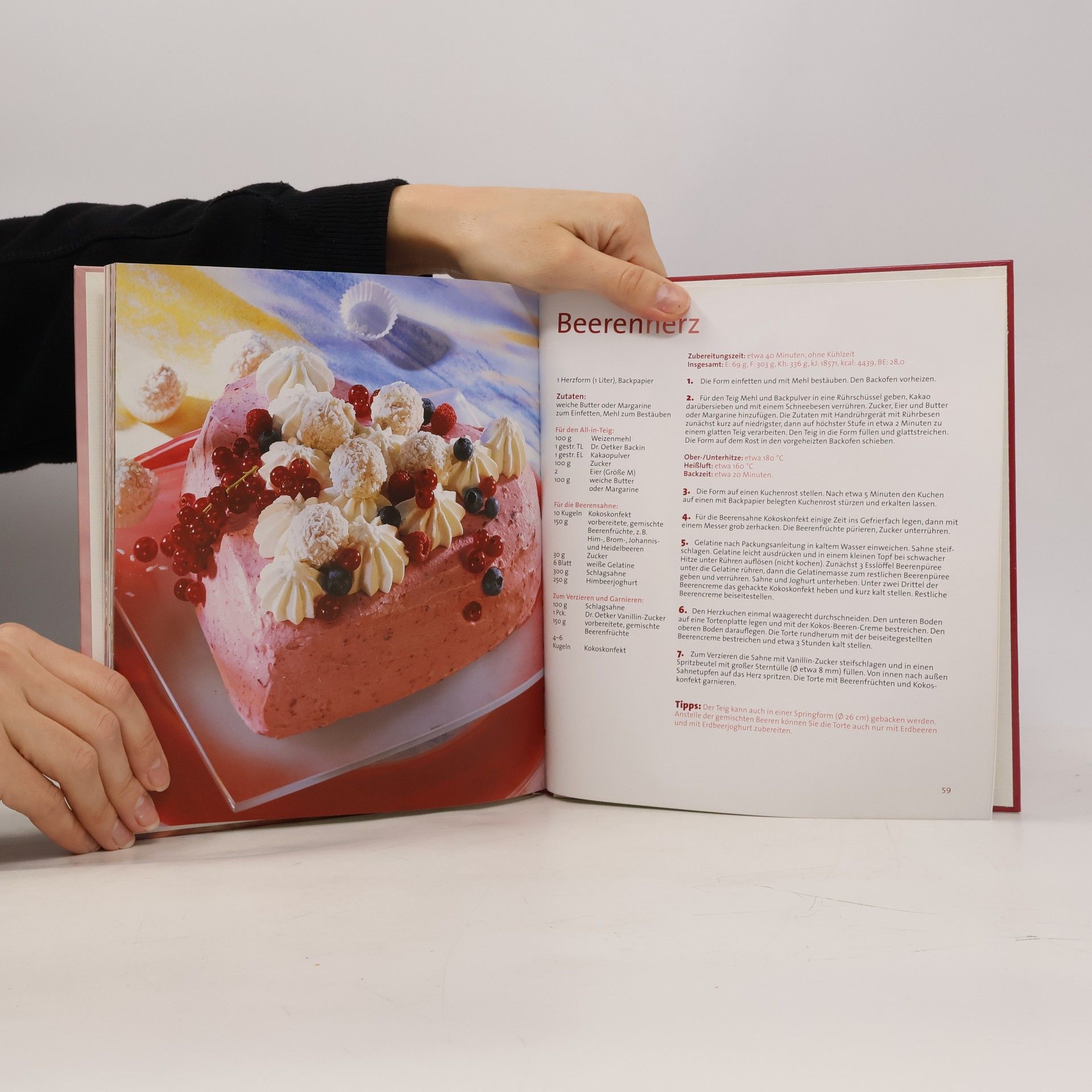 Anke Rabeler Dr. Oetker Beerenkuchen