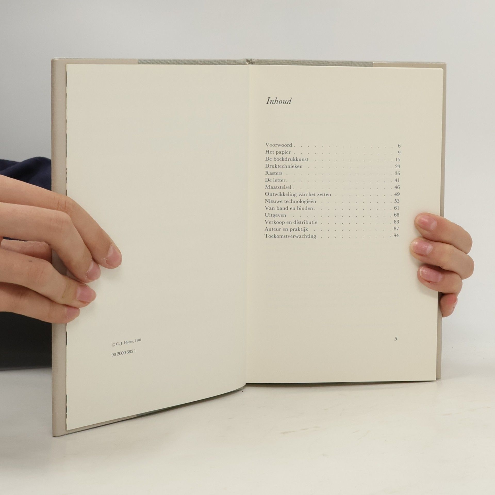 G. J. Hupse Weg van het boek