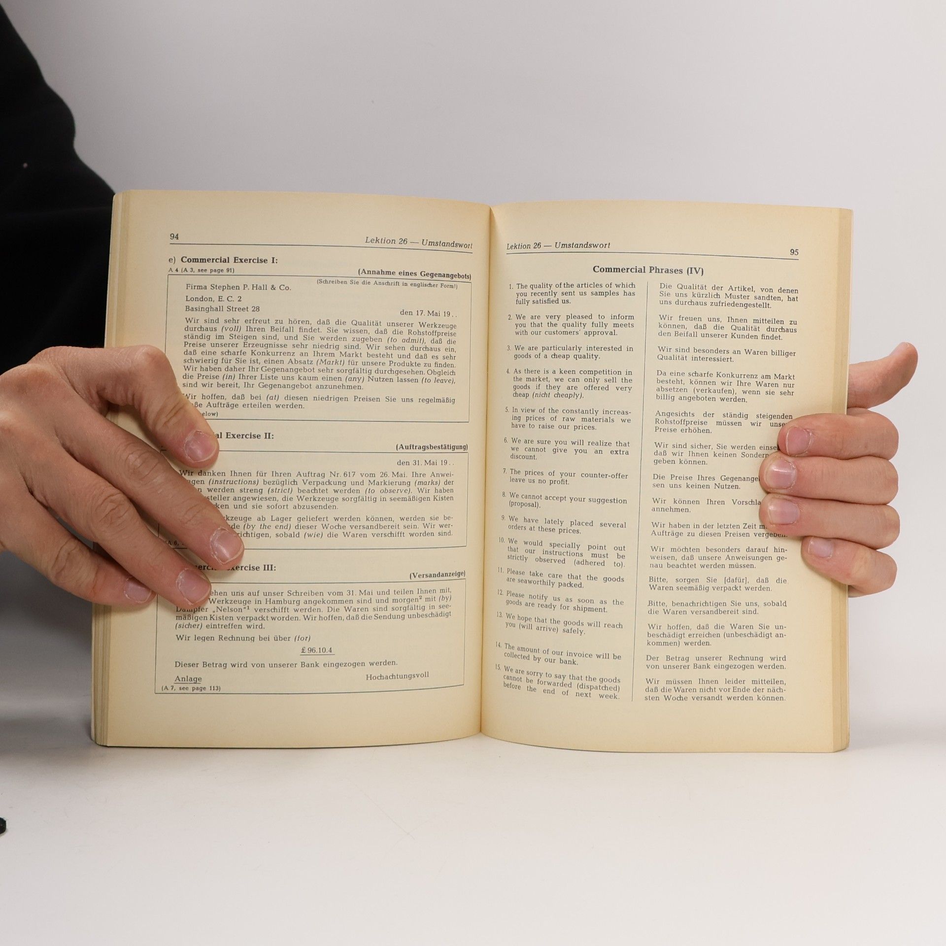 Hellmut Schönfeldt Commercial English for Beginners