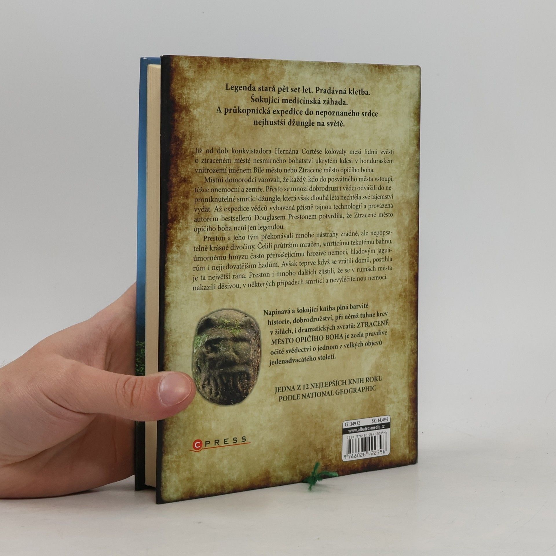 Douglas Preston Ztracené město opičího boha