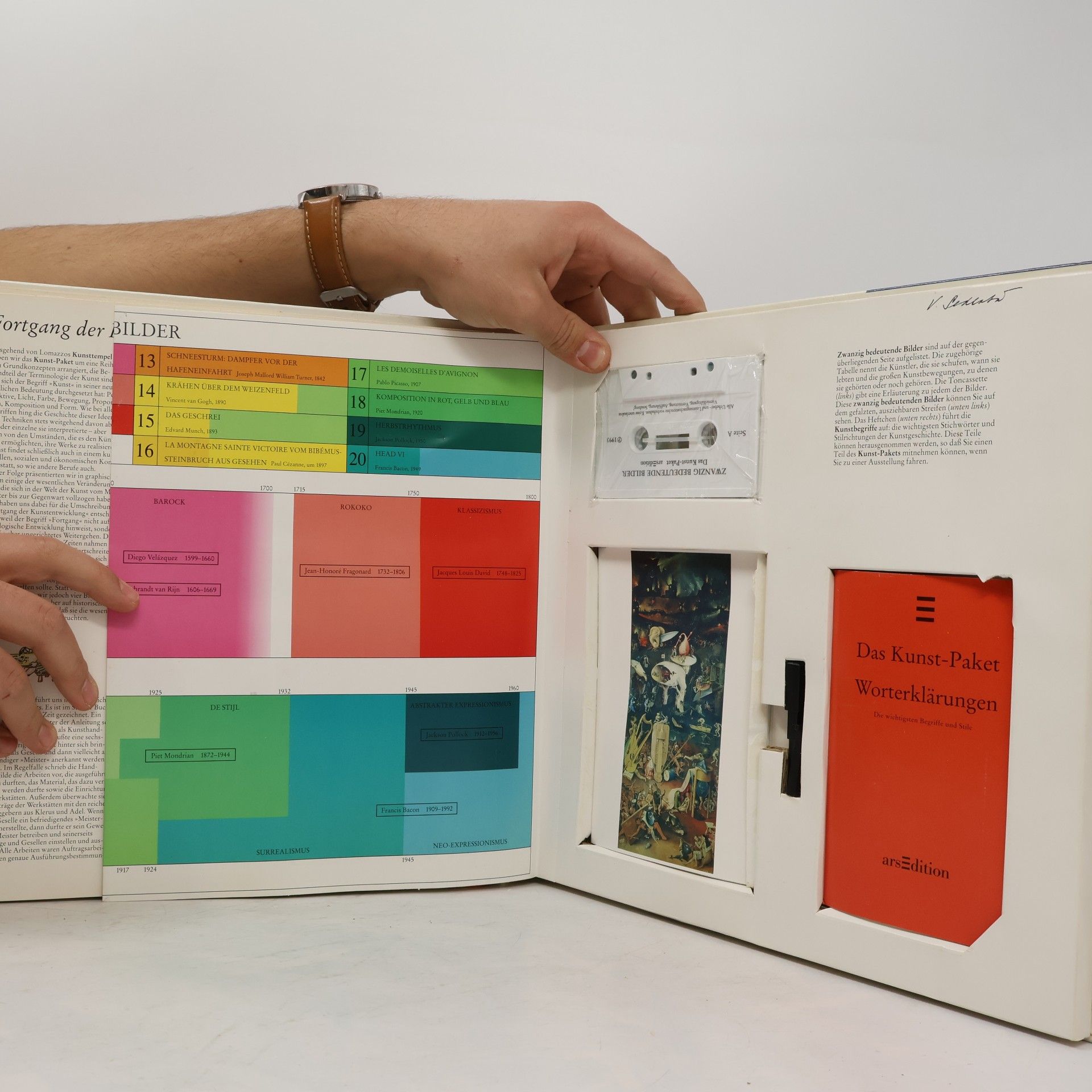 Christopher Frayling Das Kunst-Paket, m. Cassette. Ein Streifzug durch die bildende Kunst mit einleuchtenden Beispielen, dreidimensionalen Bildern und vielerlei erstaunlichen Effekten
