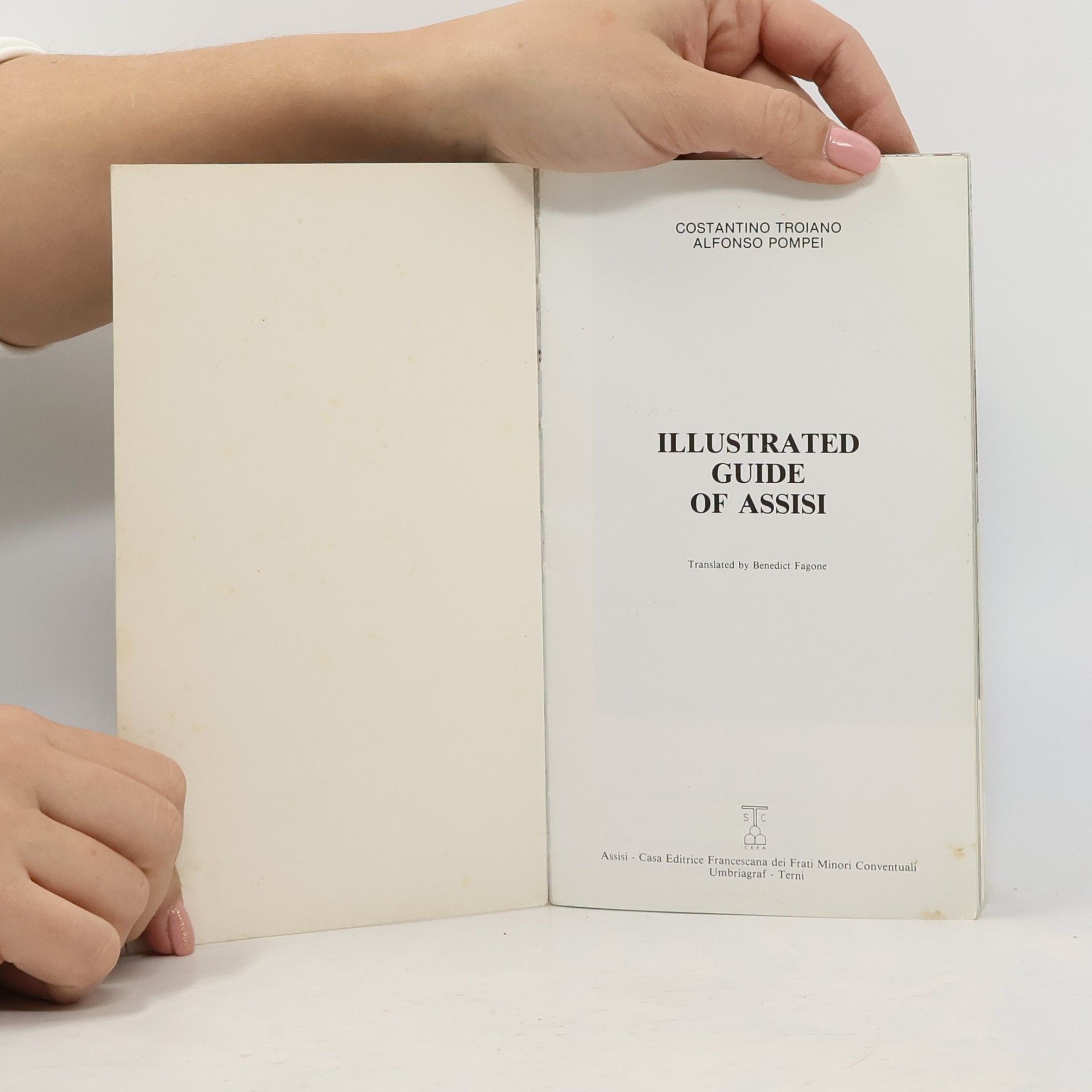 Costantino Troiano Illustrated Guide of Assisi