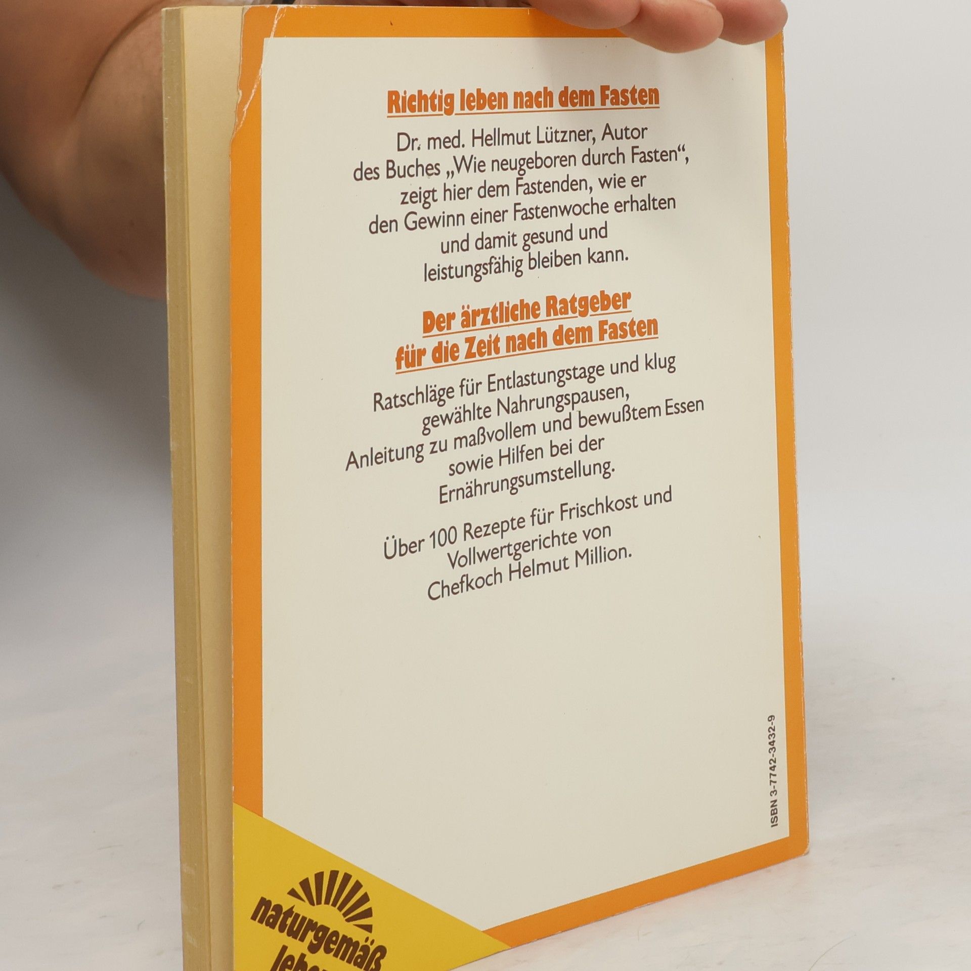 Hellmut Lützner Richtig essen nach dem Fasten
