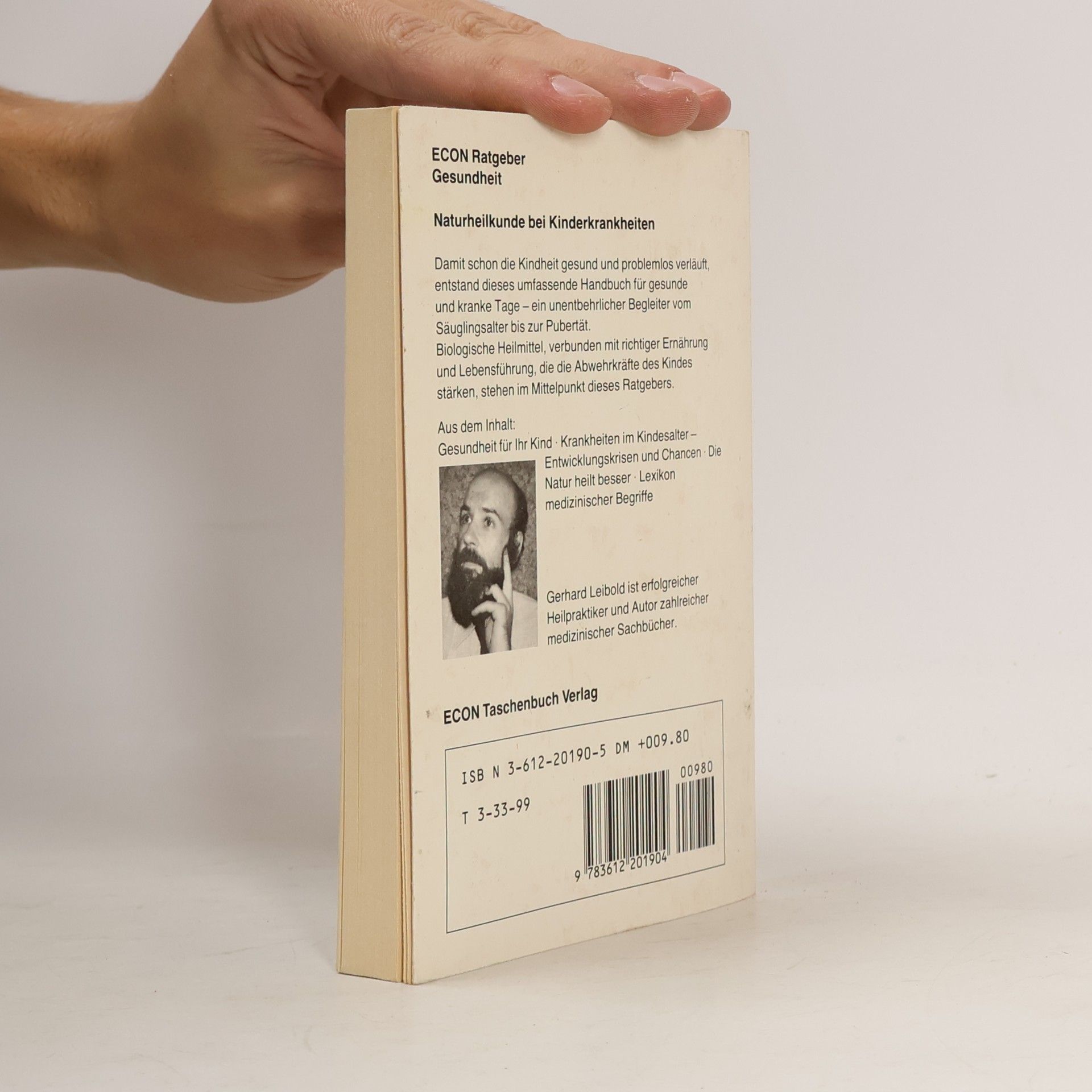 Gerhard Leibold Naturheilkunde bei Kinderkrankheiten