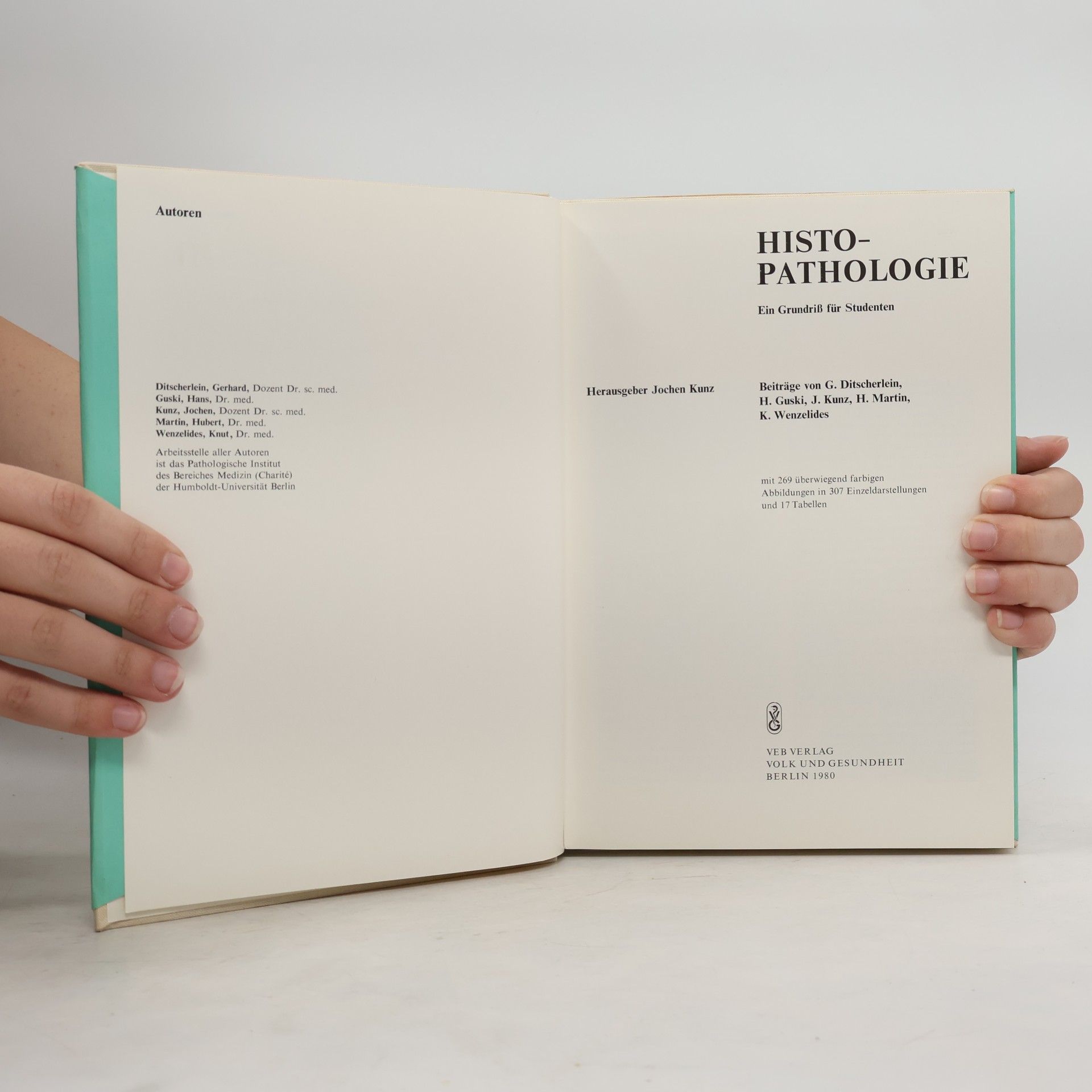 Gerhard Ditscherlein Histopathologie