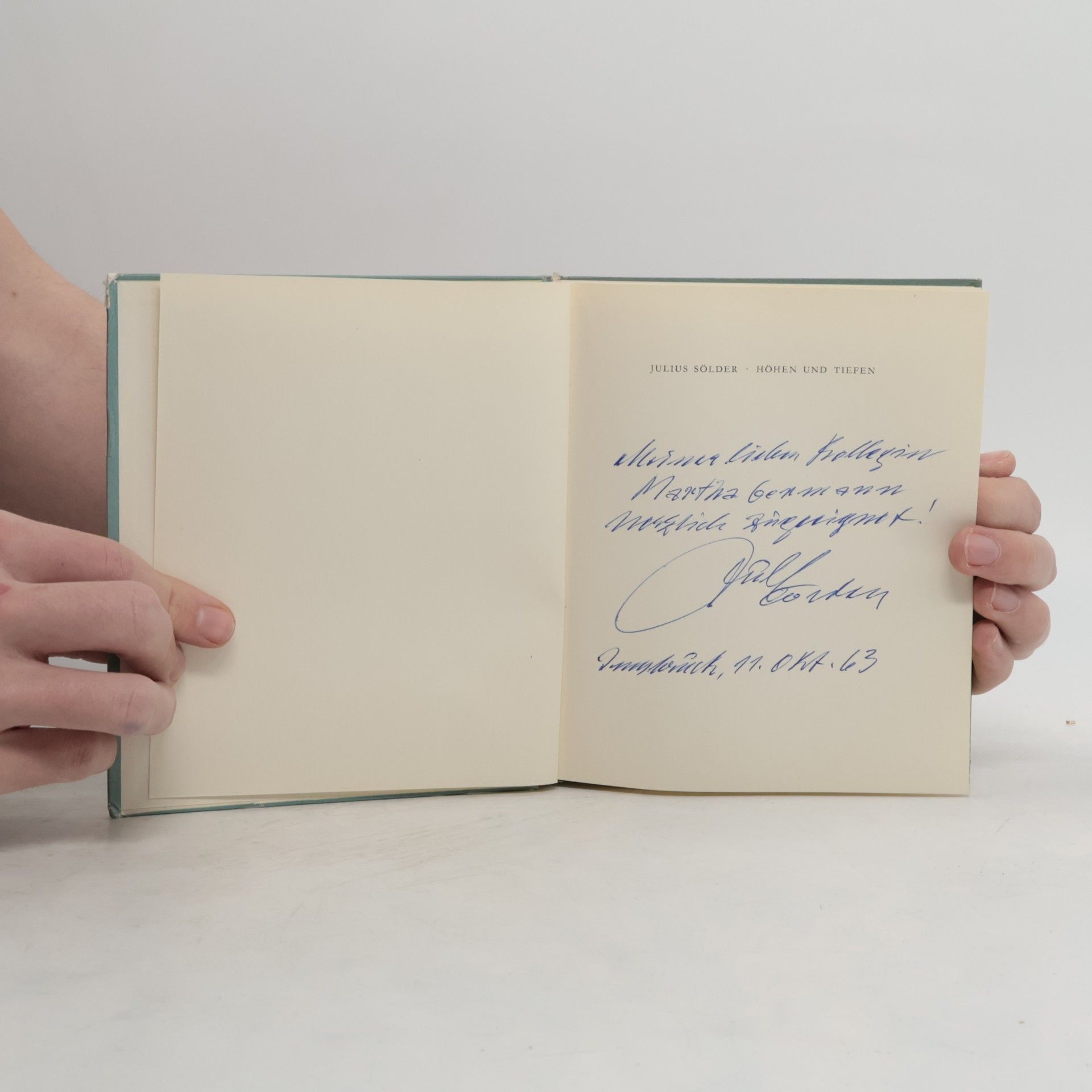 Julius Sölder Höhen Und Tiefen 1 + 10 X 10 Vierzehnzeiler