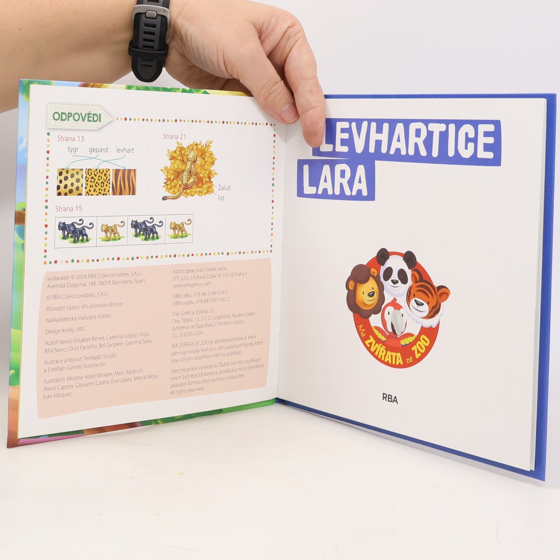 Various authors Levhartice Lara