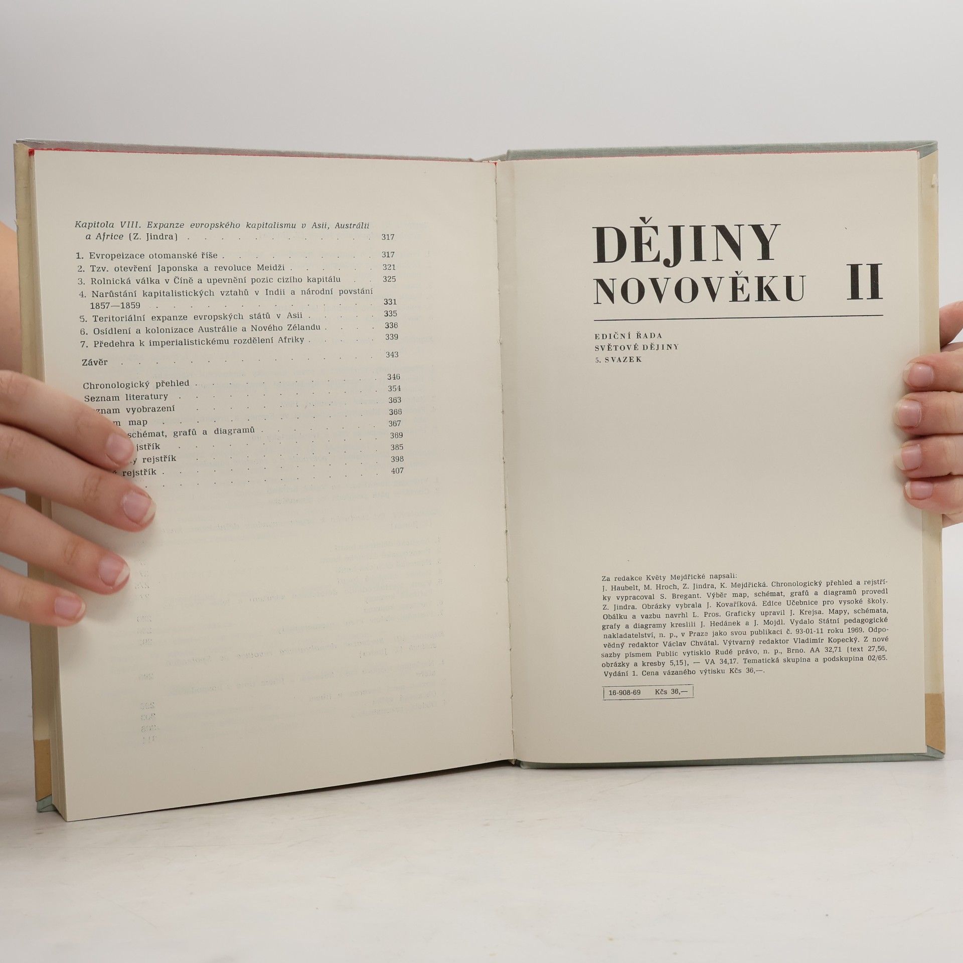 Autorenkollektiv Dějiny novověku II.