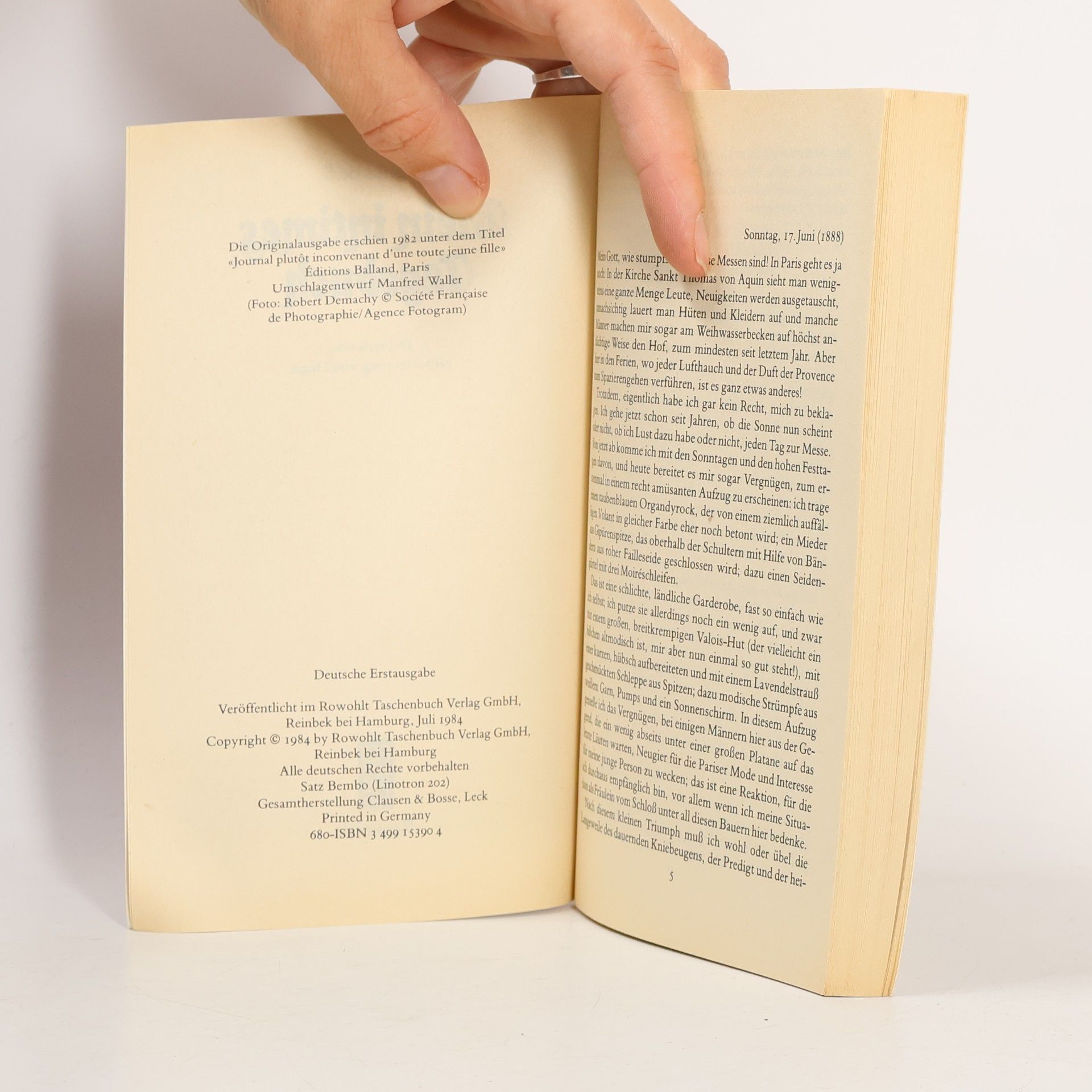 Agnès de S. Mein intimes Tagebuch