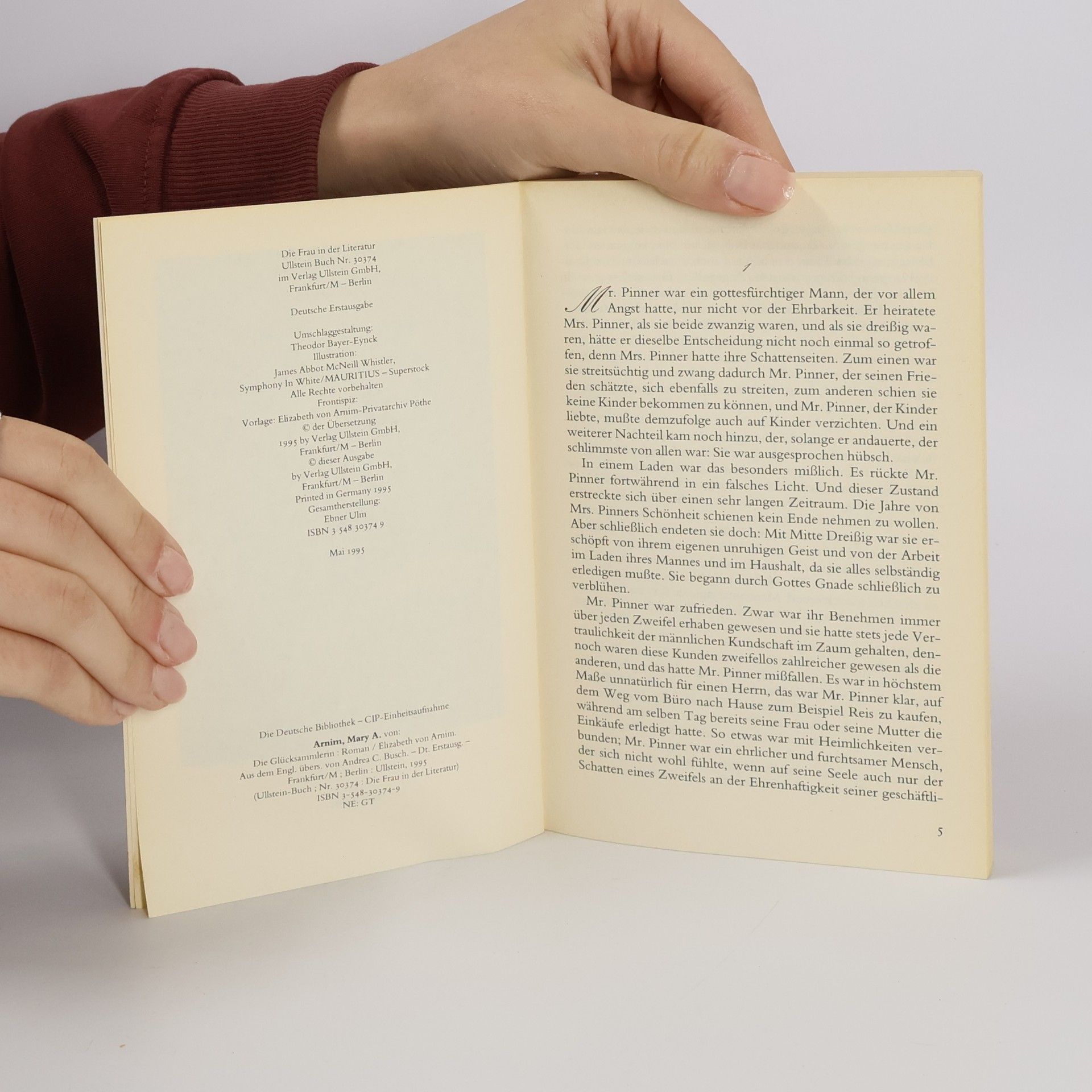 Elizabeth von Arnim Die Glücksammlerin