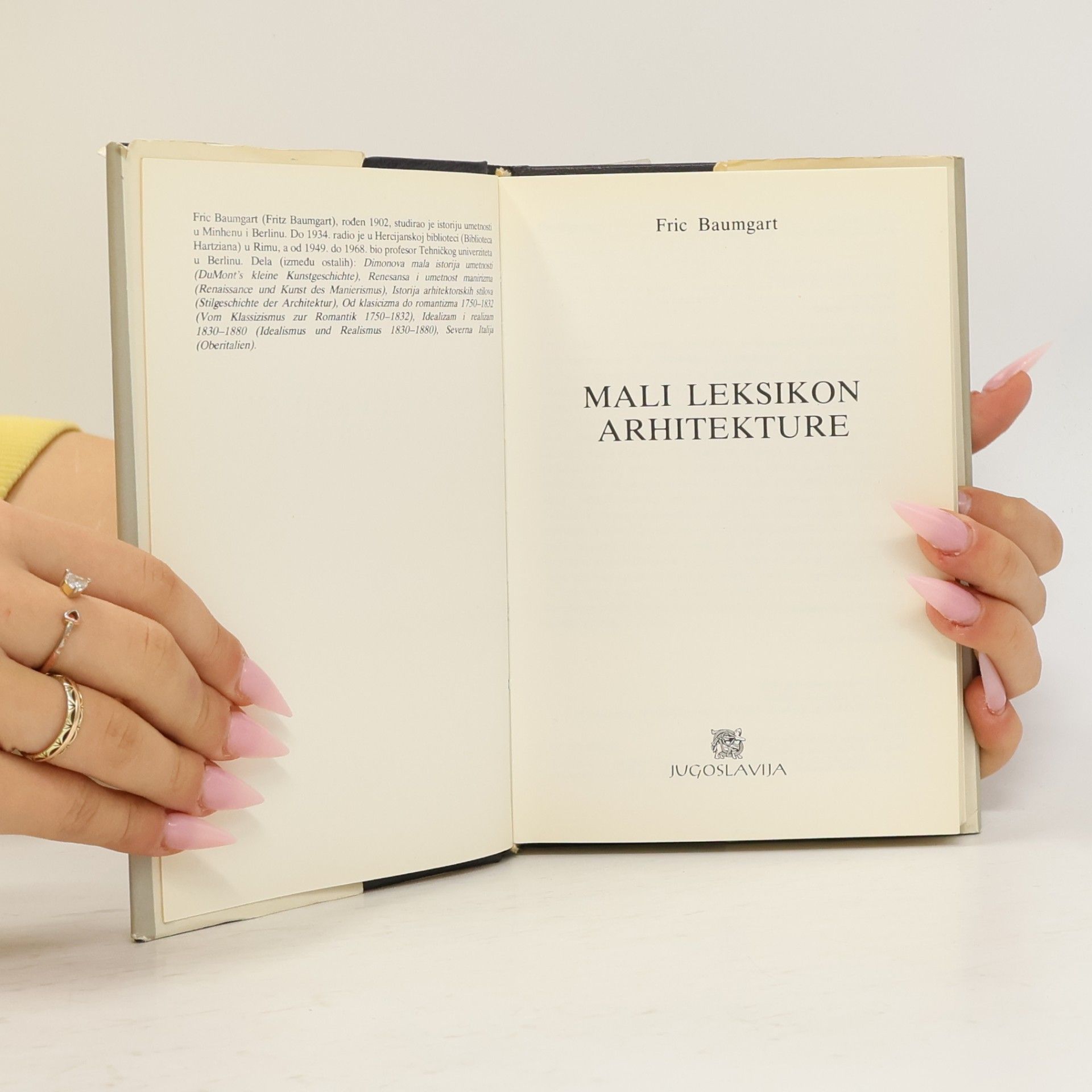 Fric Baumgart Mali leksikon arhitekture