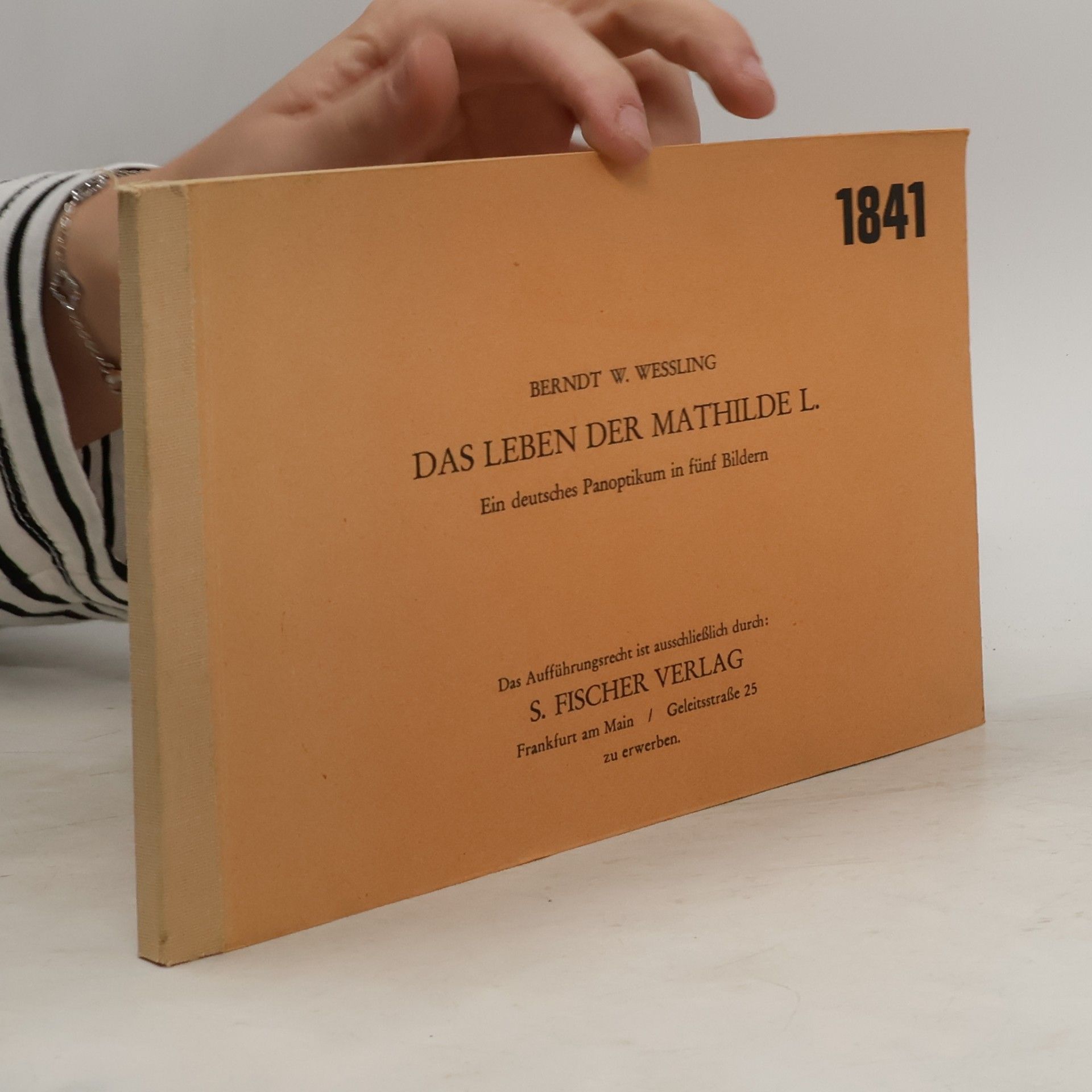 Berndt W. Wessling Das Leben der Mathilde L.