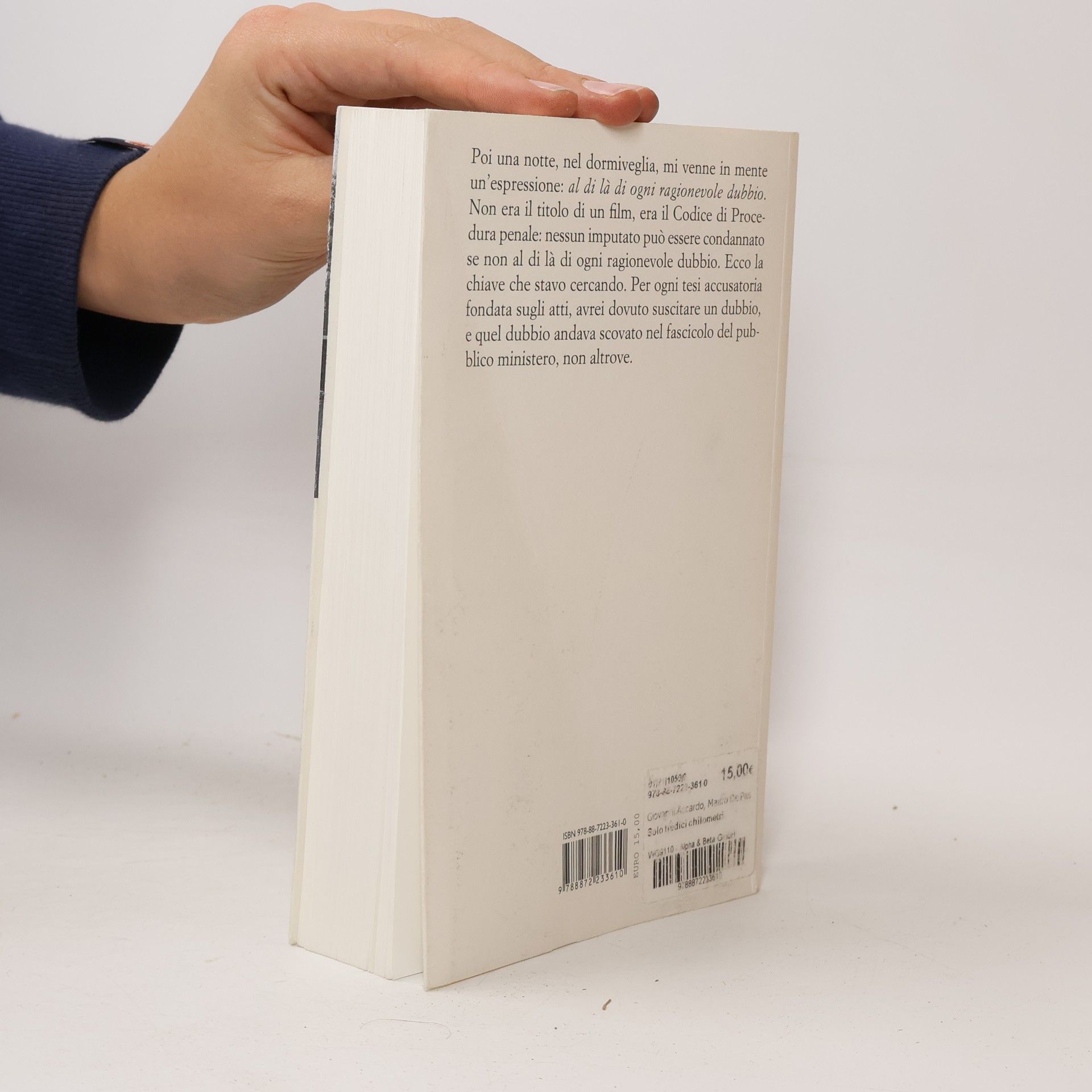 Giovanni Accardo Travenbooks: Solo tredici chilometri