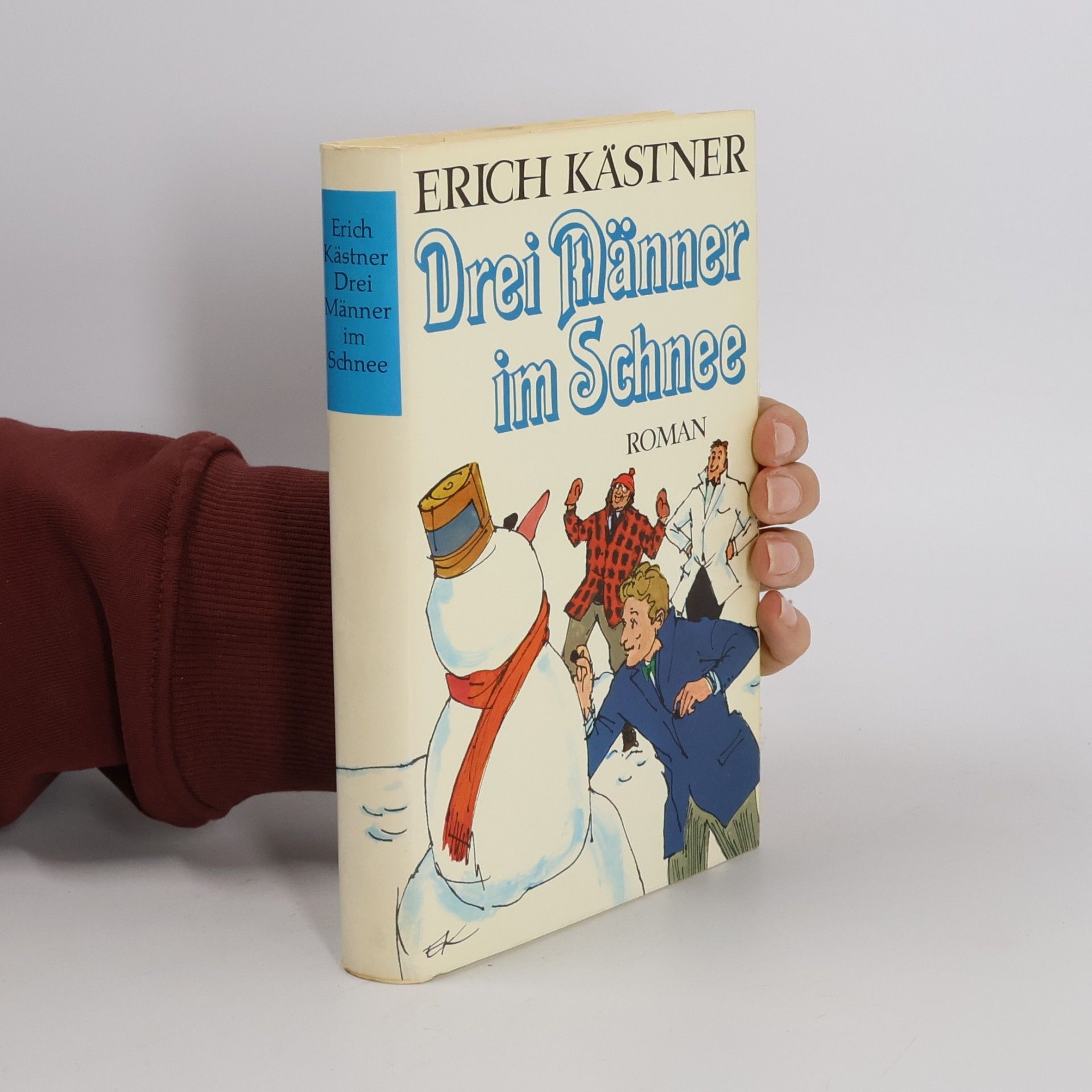 Drei Männer im Schnee
