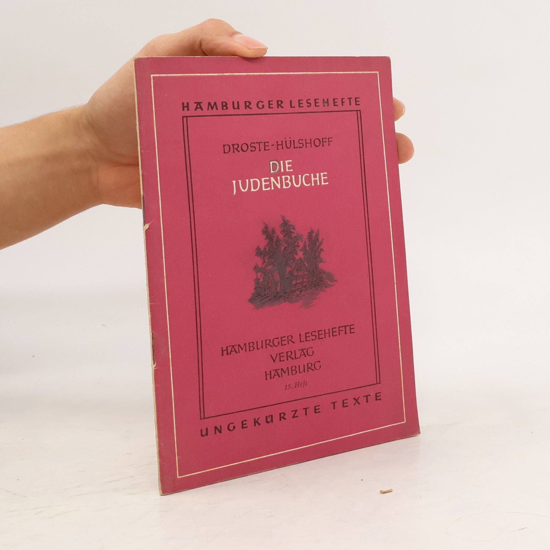 Droste-Hülshoff Die Judenbuche