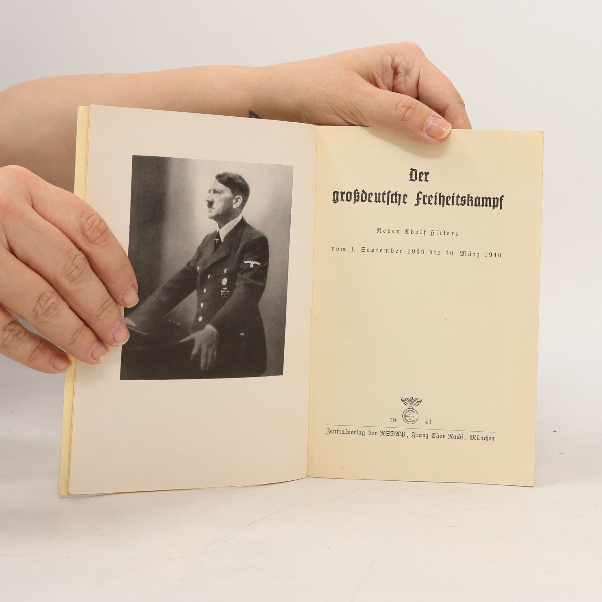 Adolf Hitler Der großdeutsche Freiheitskampf