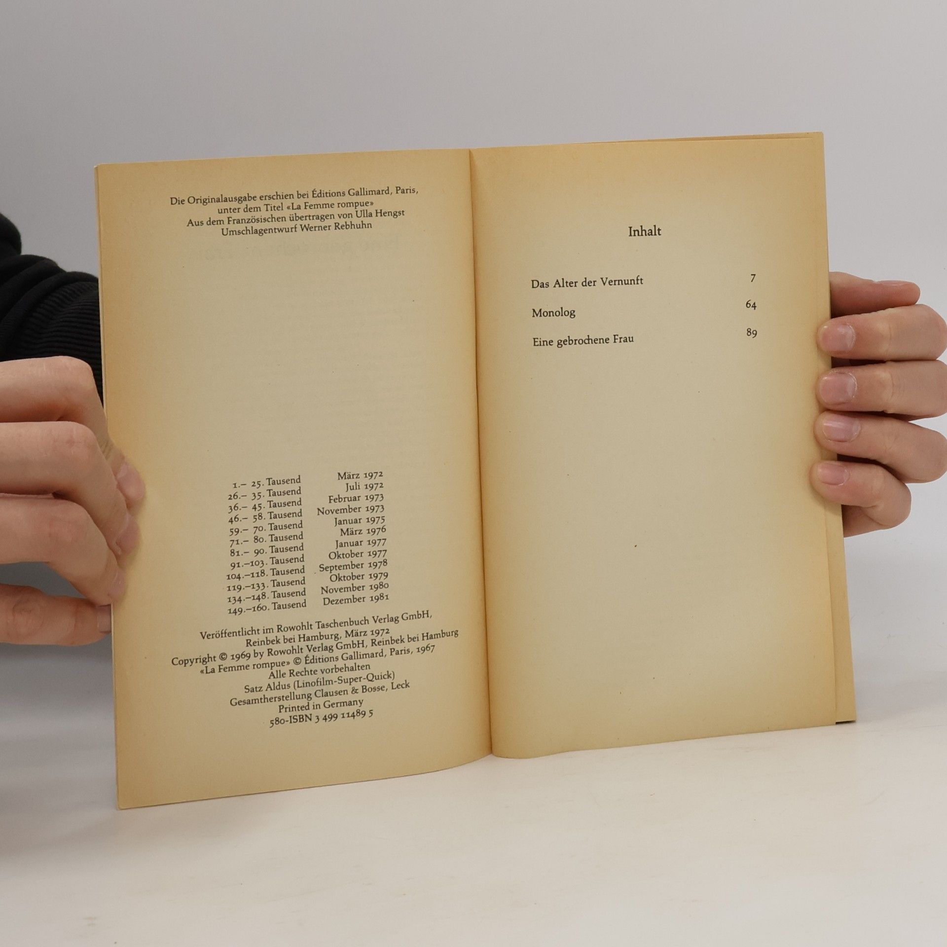 Simone de Beauvoir Eine gebrochene Frau