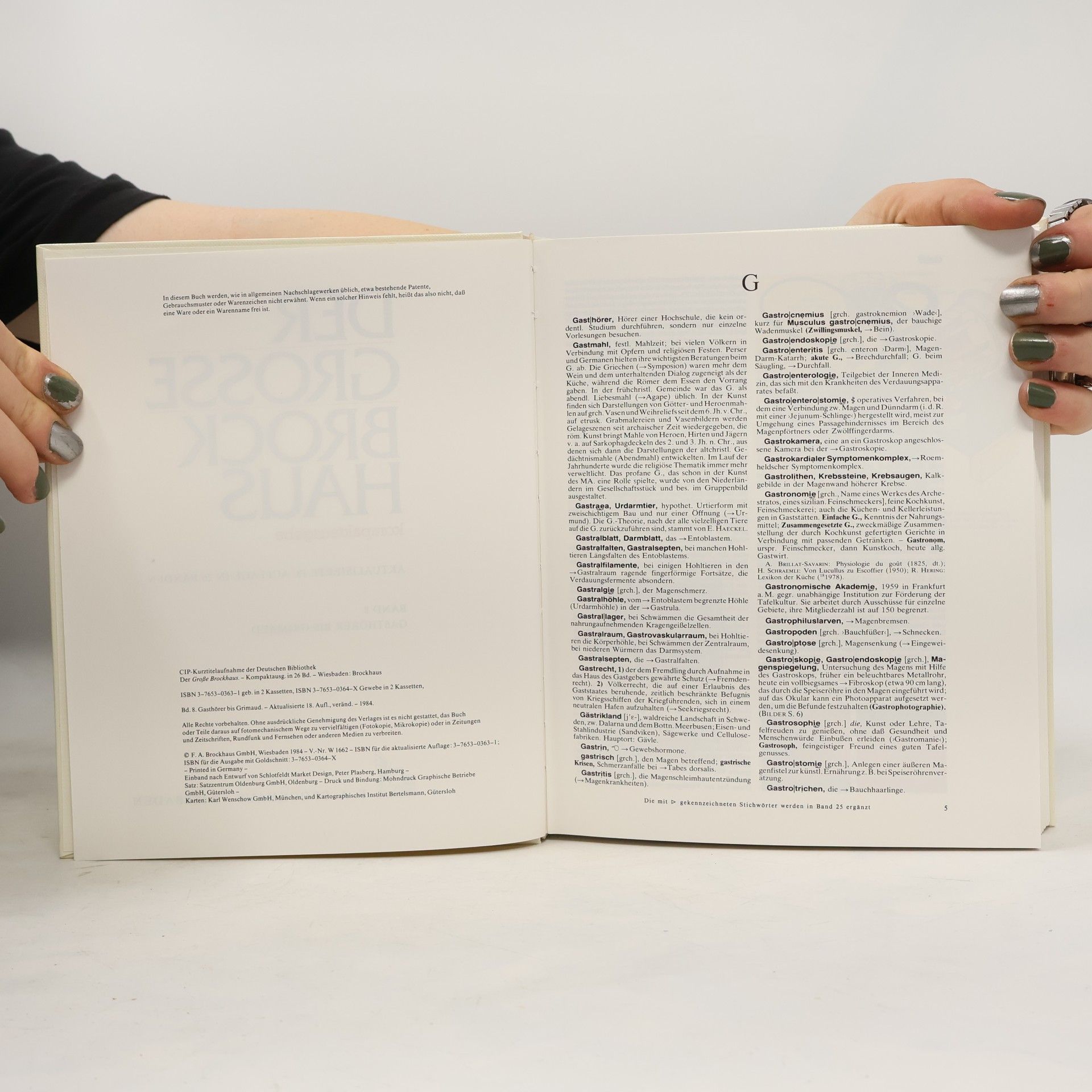 Autores varios Der Grosse Brockhaus 8