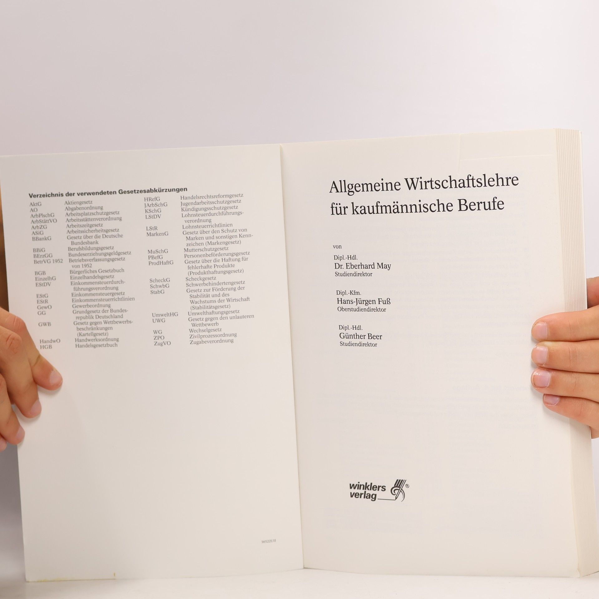 Eberhard May Allgemeine Wirtschaftslehre für kaufmännische Berufe (Lernmaterialien)