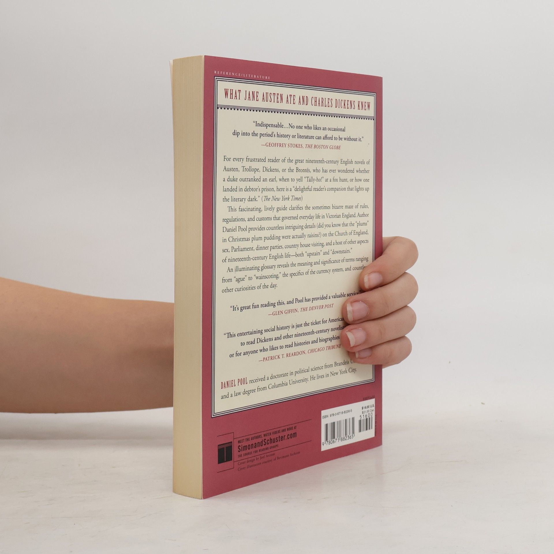 Daniel Pool What Jane Austen Ate and Charles Dickens Knew