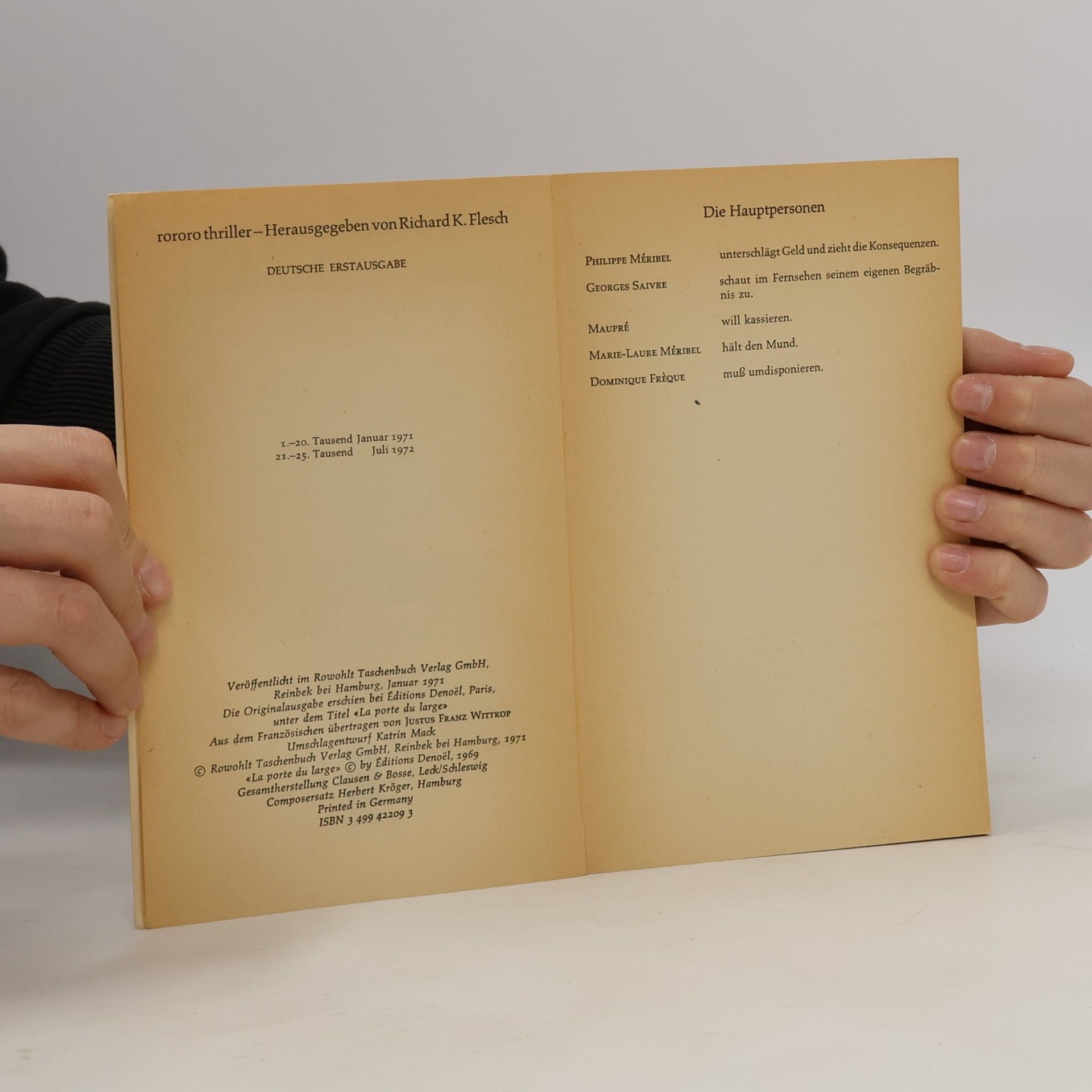 Pierre Boileau Appartement für einen Selbstmörder