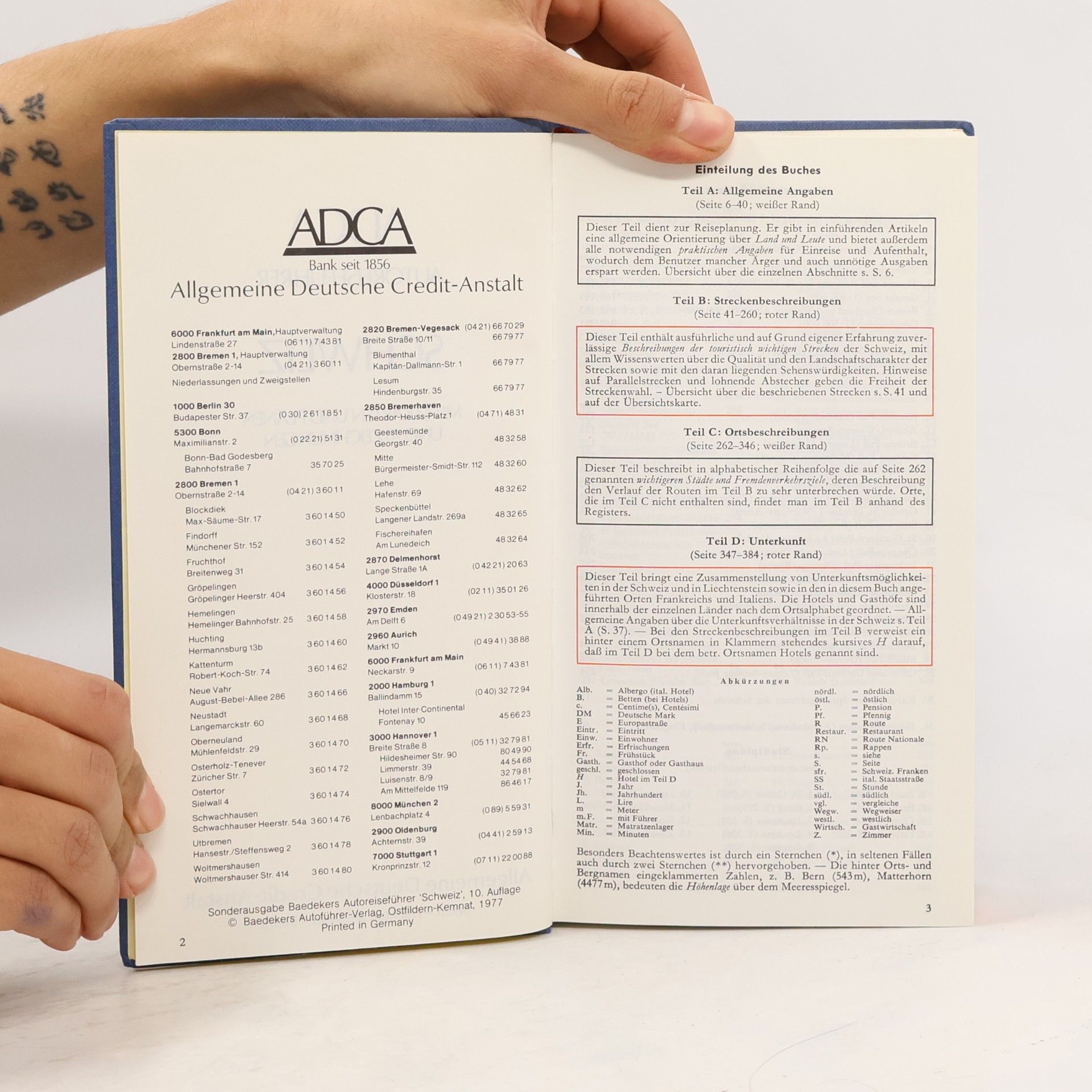 Various authors ADAC Autoreiseführer Schweiz