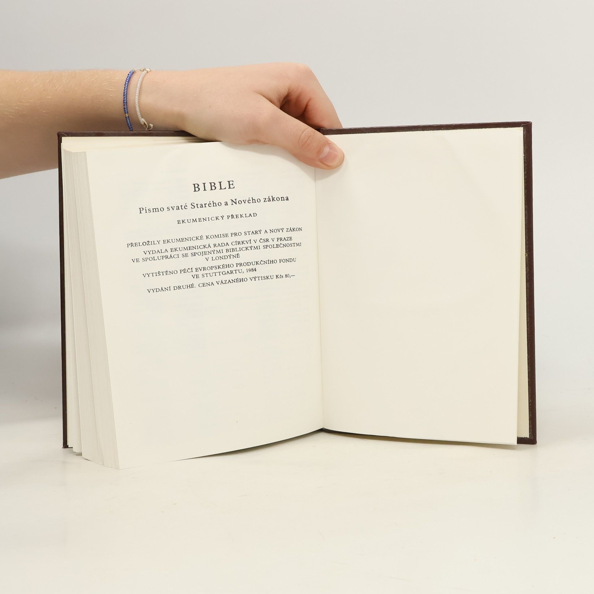 Various authors Bible. Písmo svaté Starého i Nového zákona. Ekumenický překlad