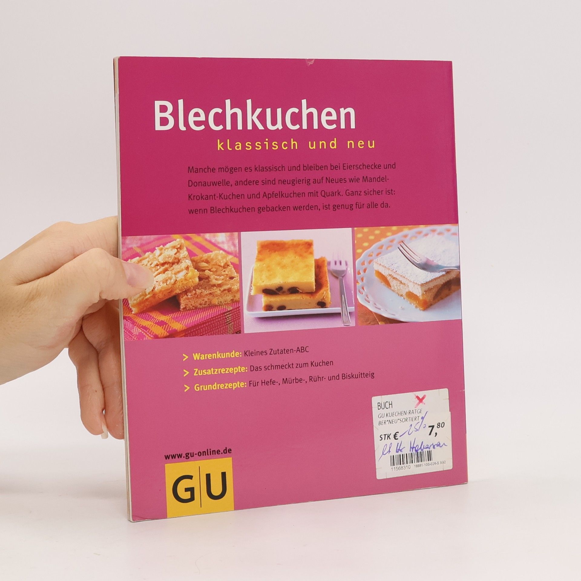 Gudrun Ruschitzka Blechkuchen klassisch und neu