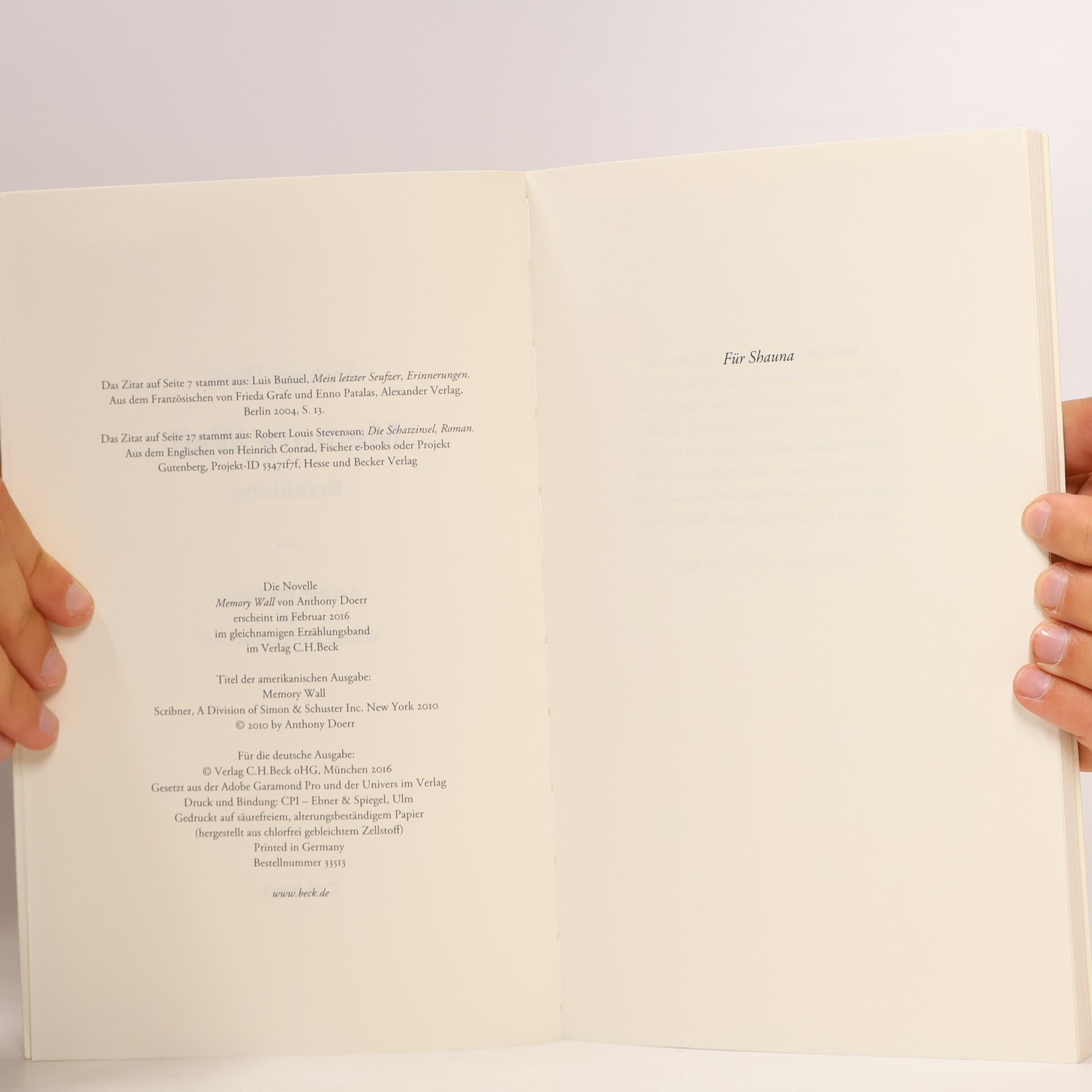 Anthony Doerr Memory Wall