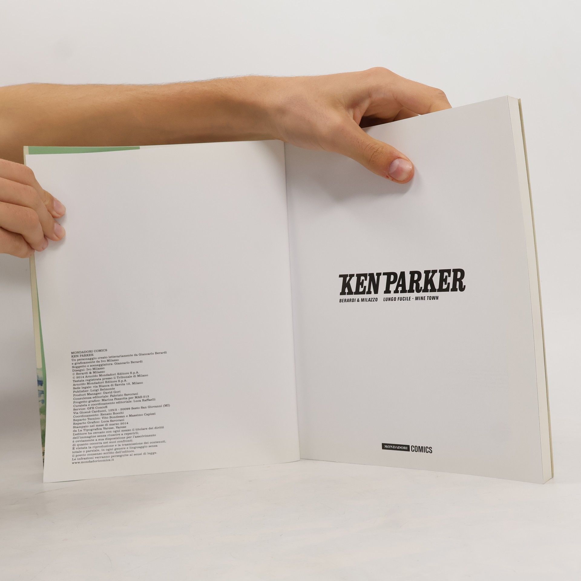 Ivo Milazzo Ken Parker n.1