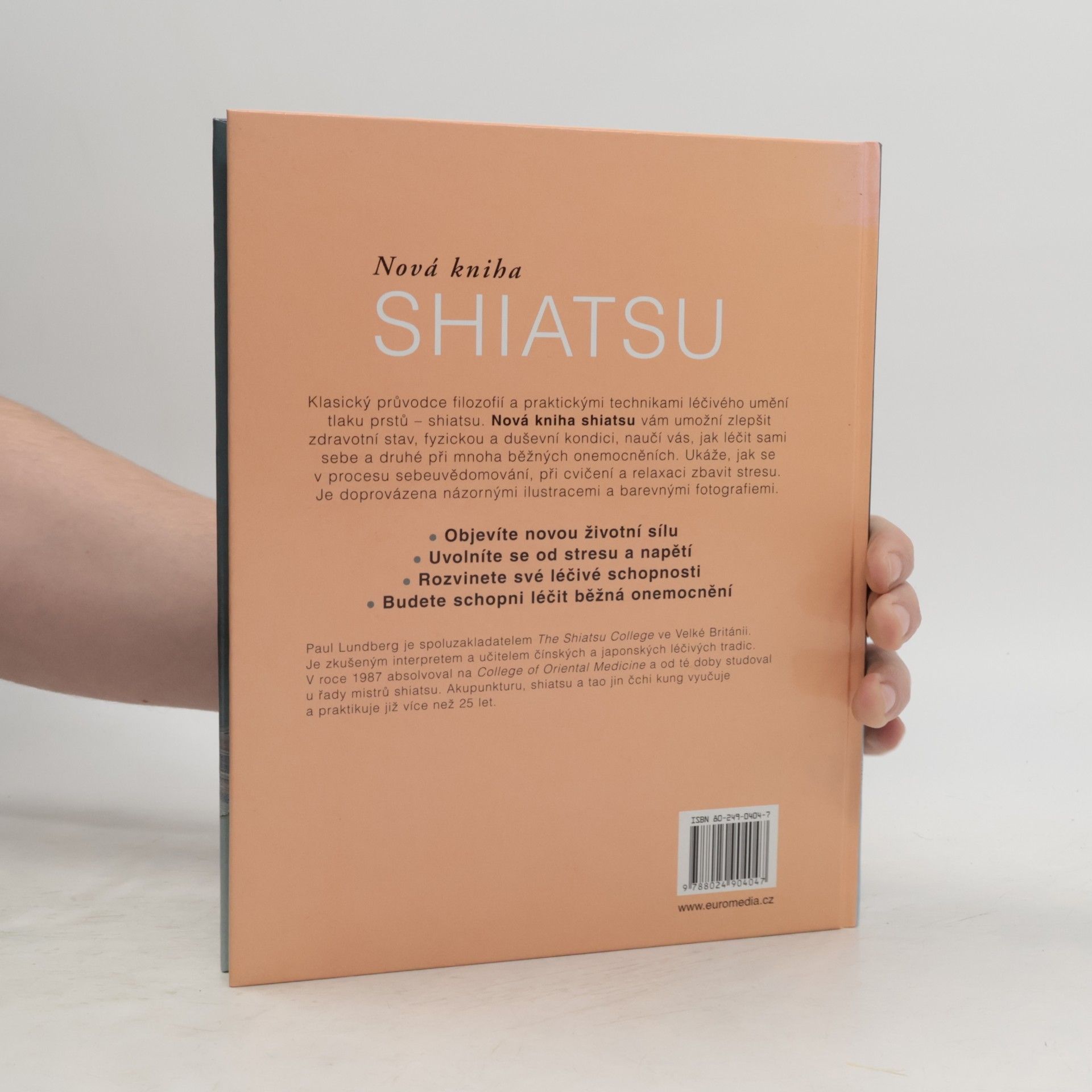Paul Lundberg Nová kniha shiatsu