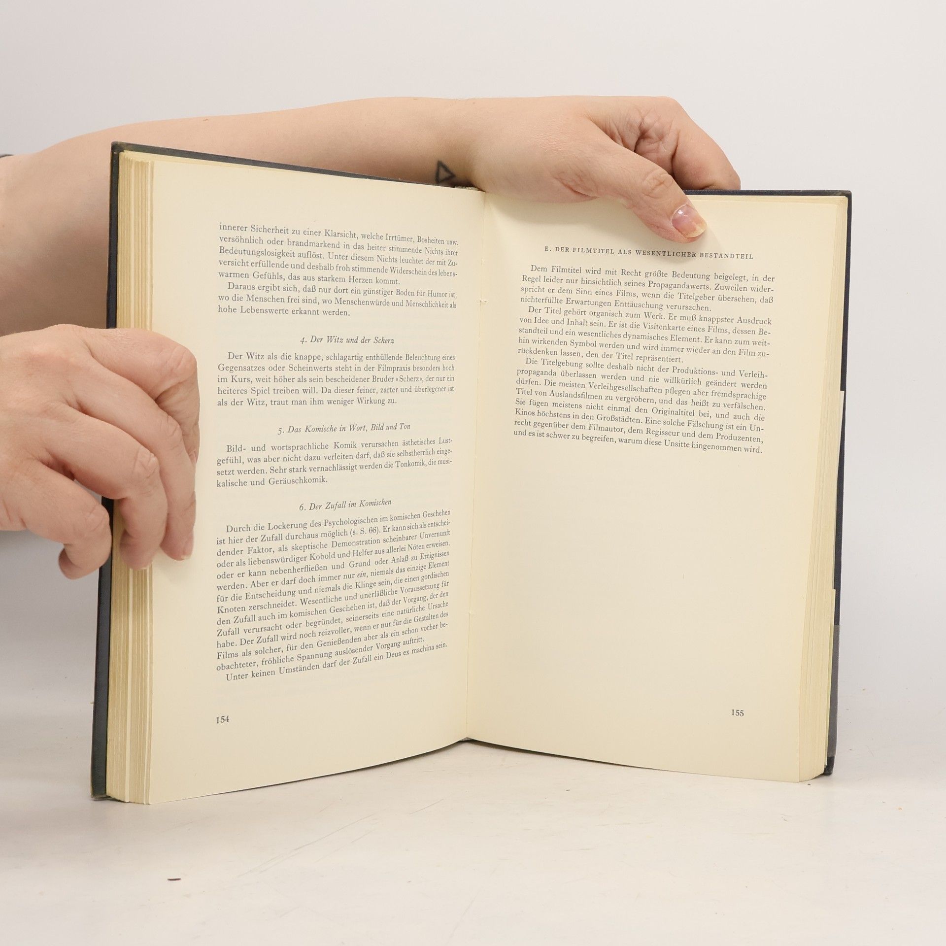 Ernest Iros Wesen und Dramaturgie des Films