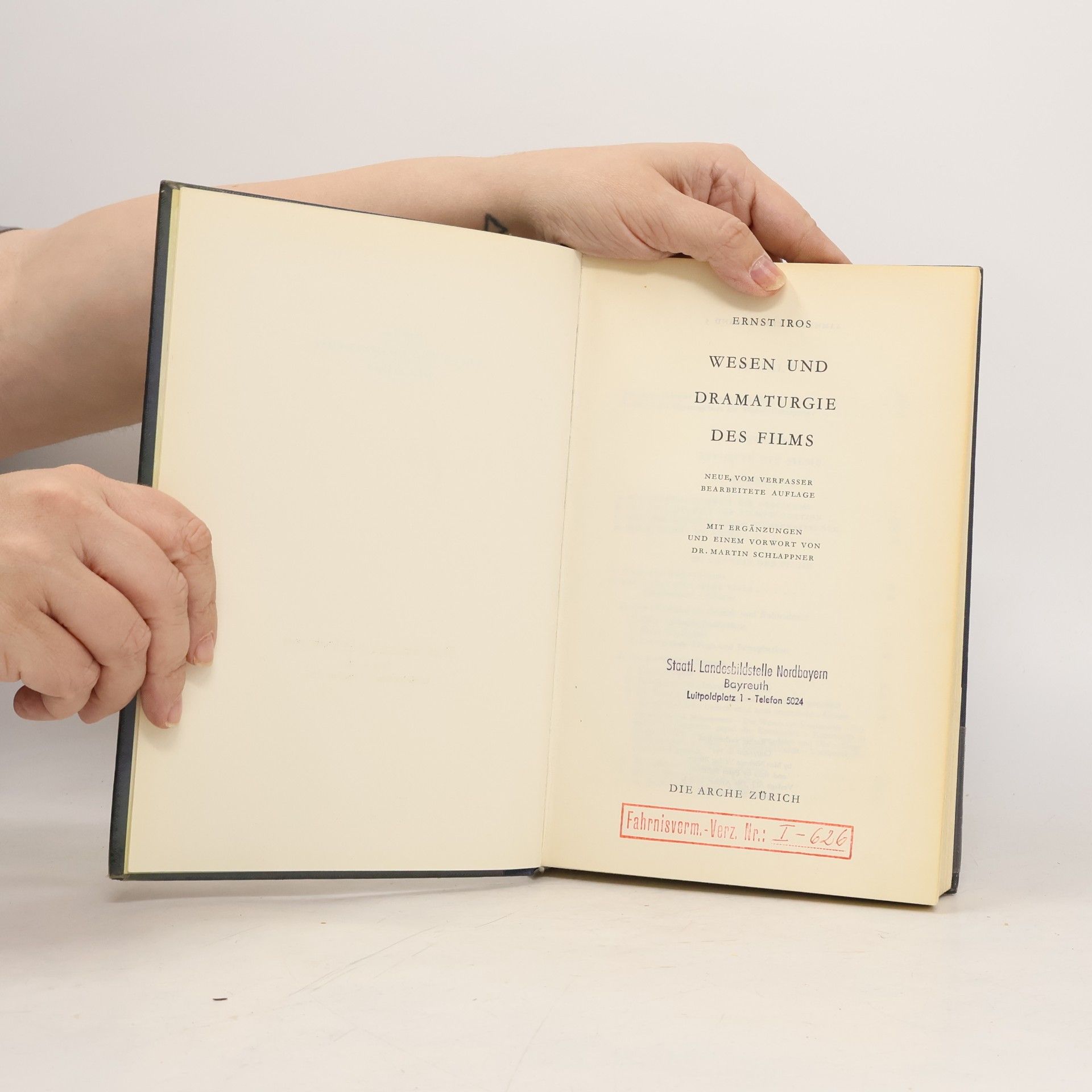 Ernest Iros Wesen und Dramaturgie des Films