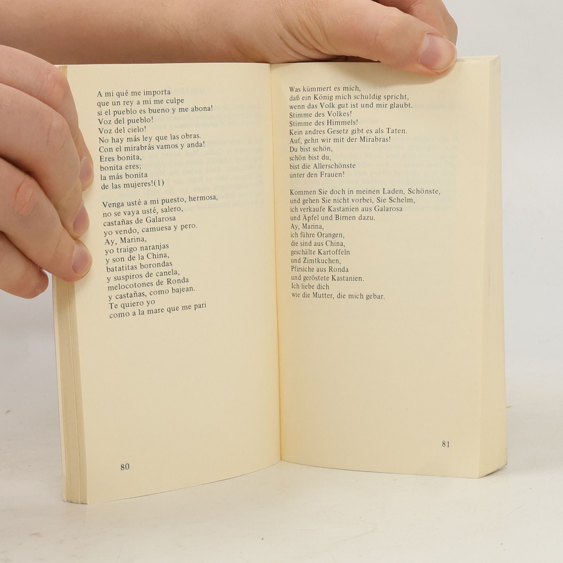 Various authors Flamenco Lieder