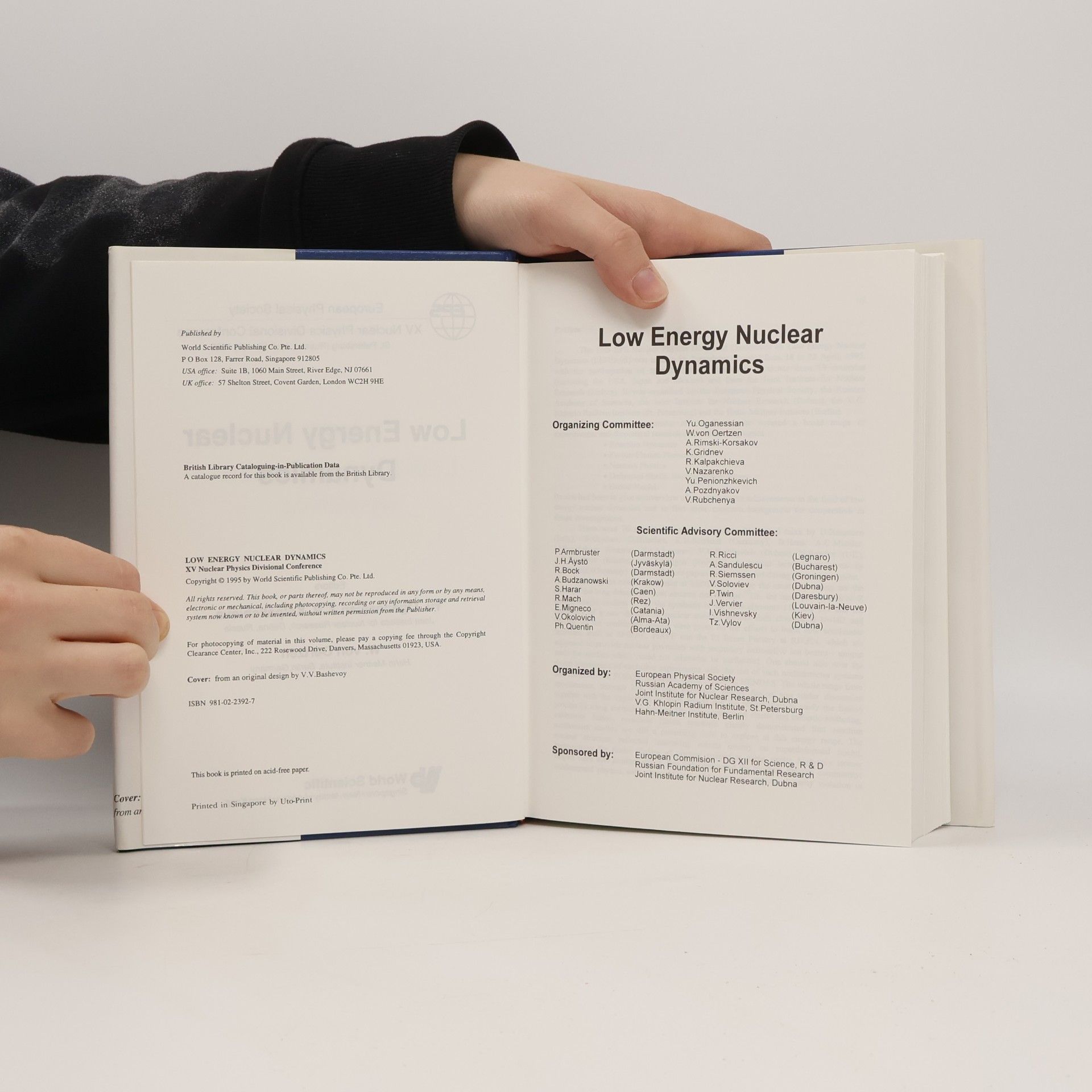 Yuri Ts. Oganessian Low Energy Nuclear Dynamics
