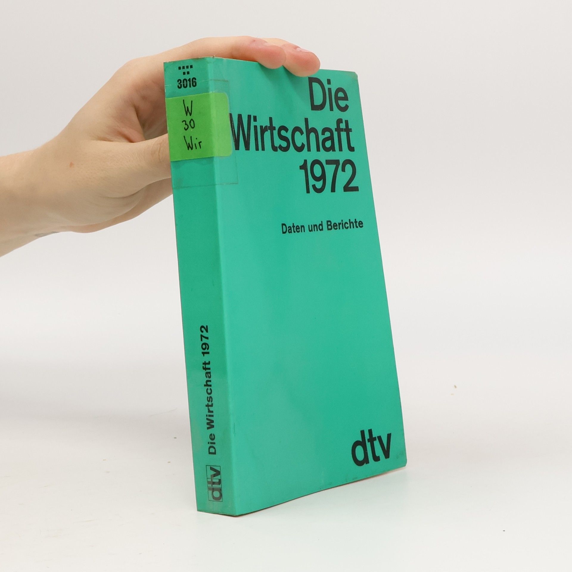 Die Wirtschaft 1972