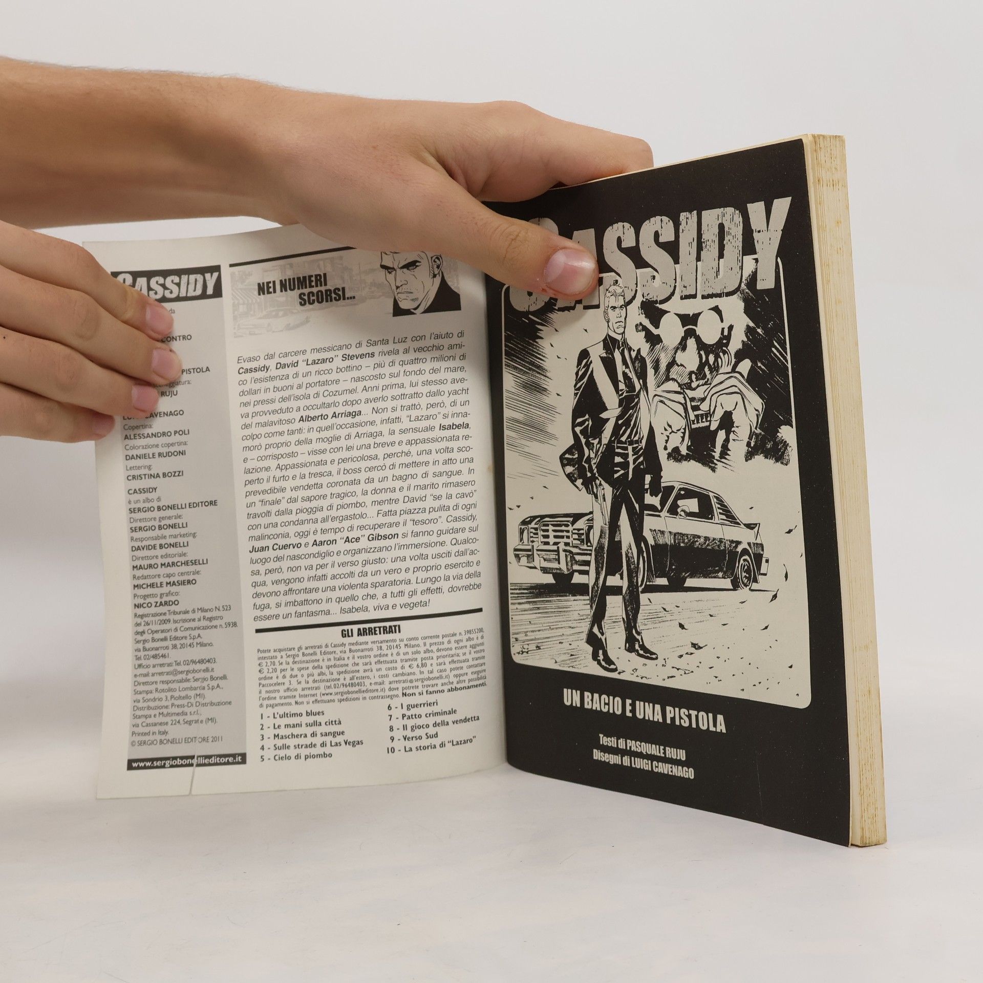 Various authors Cassidy 11. Un bacio e una pistola