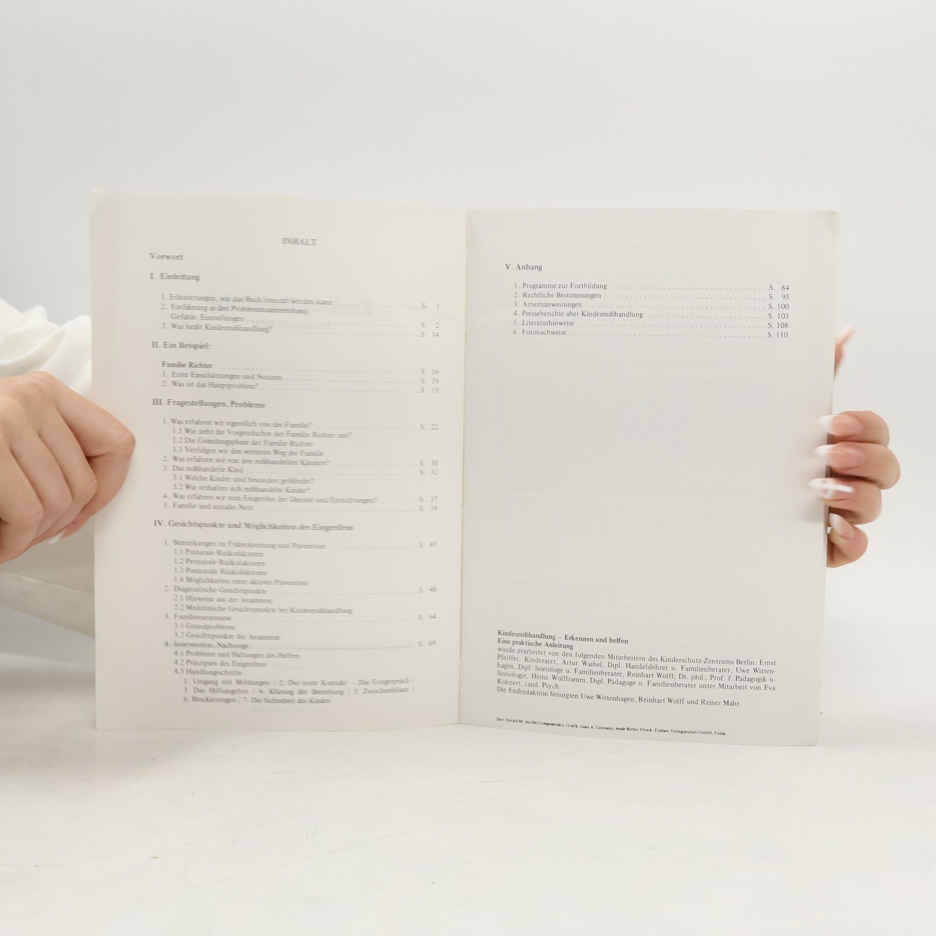 Various authors Kindesmißhandlung Erkennen und Helfen. Eine praktische Anleitung