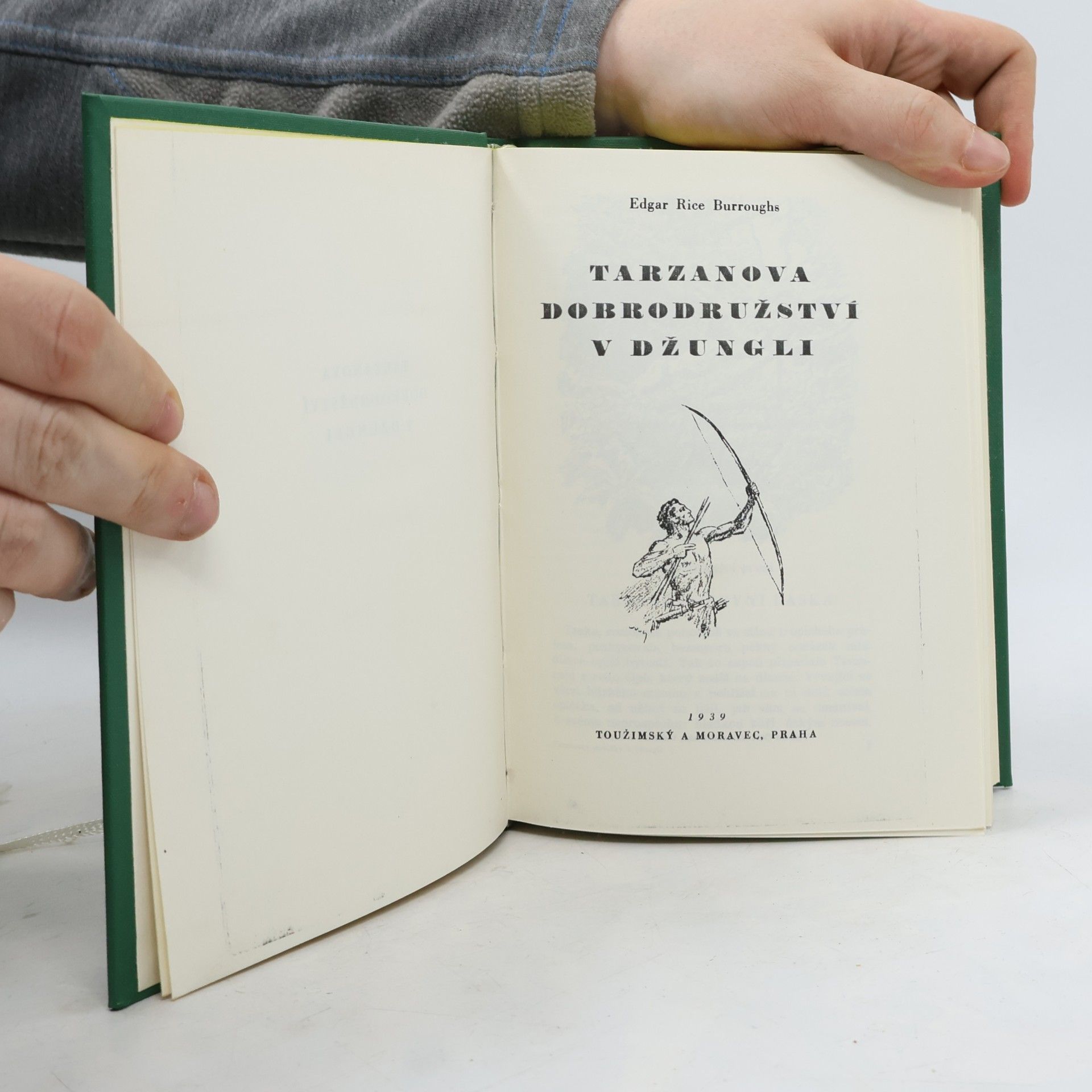 Edgar Rice Burrroughs Tarzan - Tarzanova dobrodružství v džungli