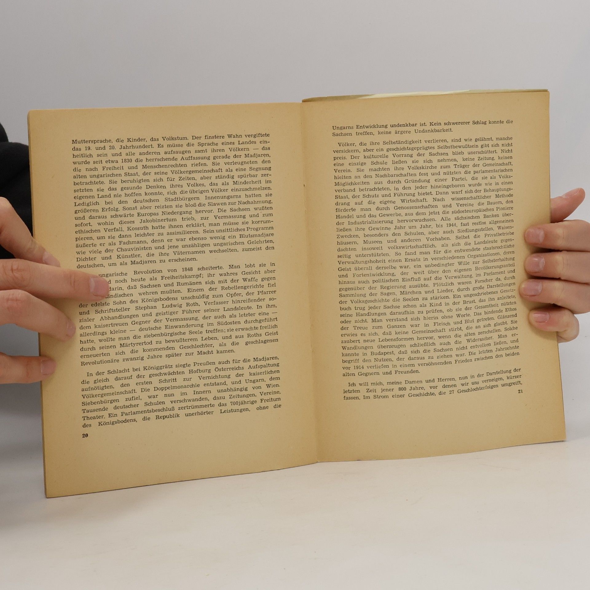 Heinrich Zillich Der Schicksalsweg der Siebenbürger Sachsen