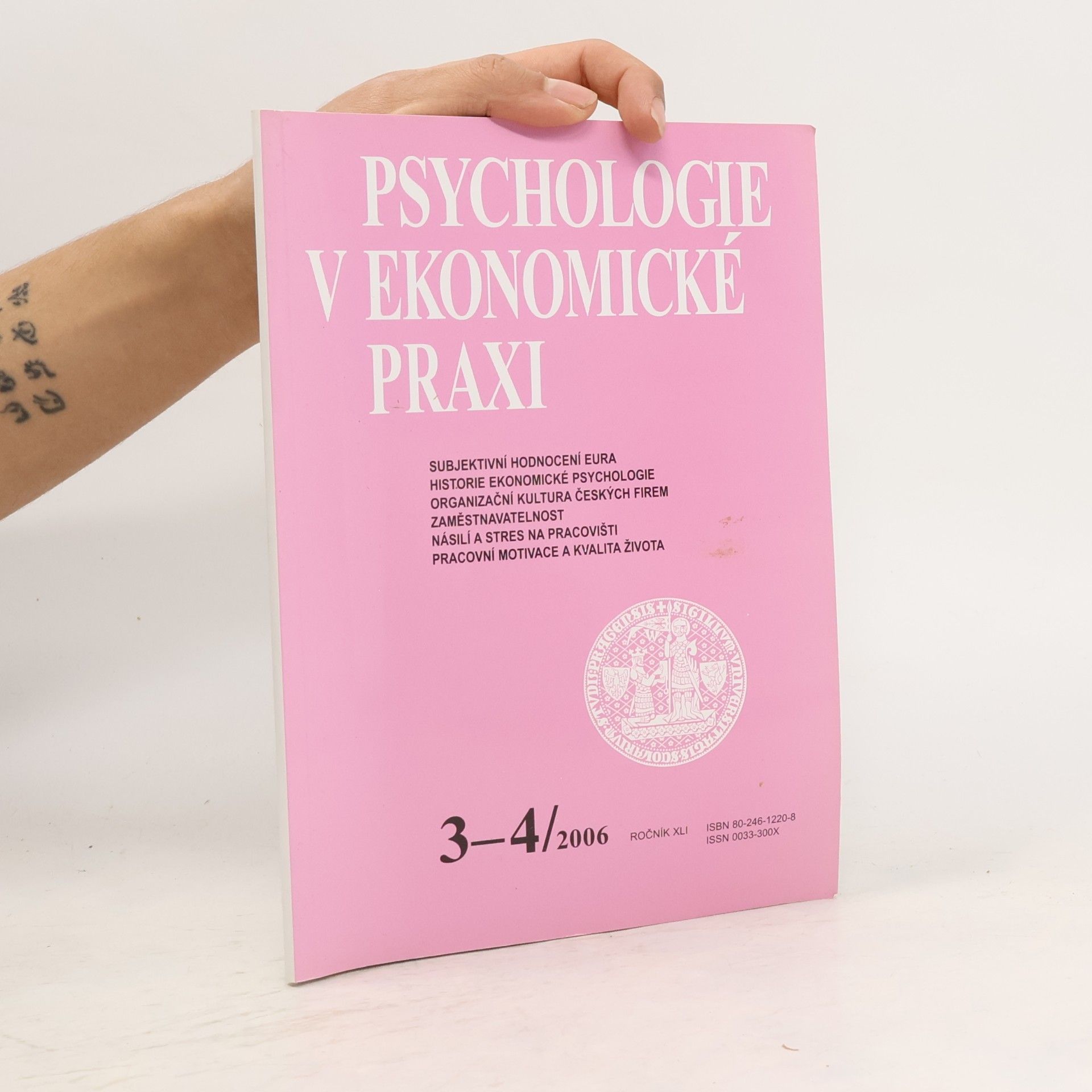 Psychologie v ekonomické praxi 3-4/2006
