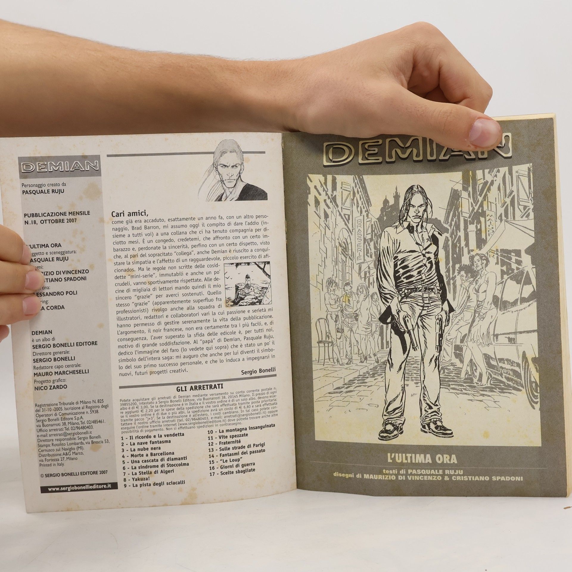 Autores varios Demian 18. L'ultima ora