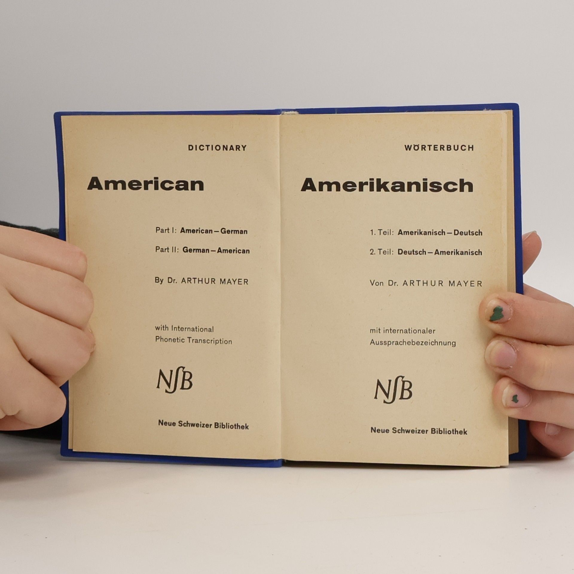 Arthur Mayer Taschen-Wörterbuch