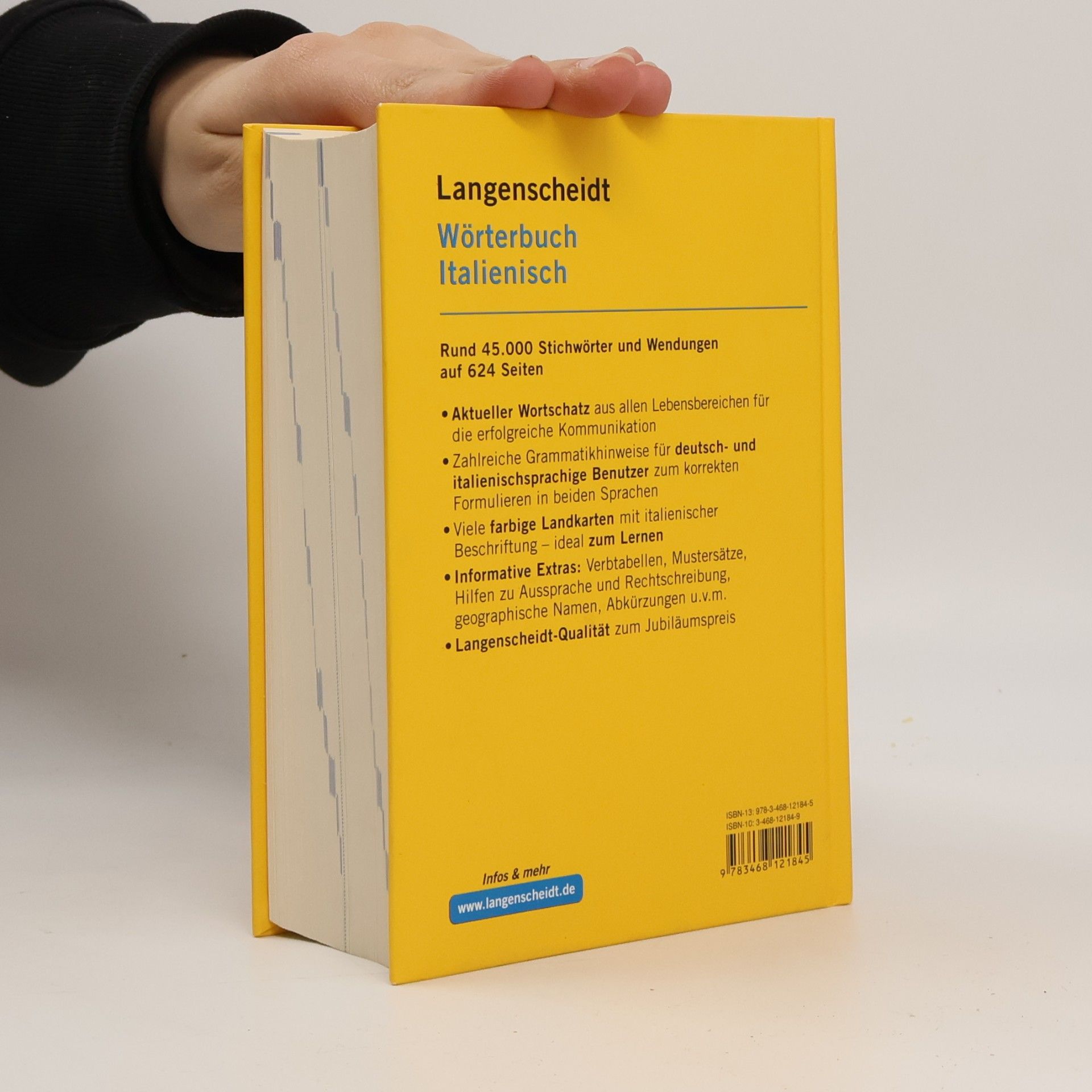 Auteurscollectief Langenscheidt Wörterbuch Italienisch. Italienisch-Deutsch, Deutsch-Italienisch. 45.000 Stichwörter und Wendungen