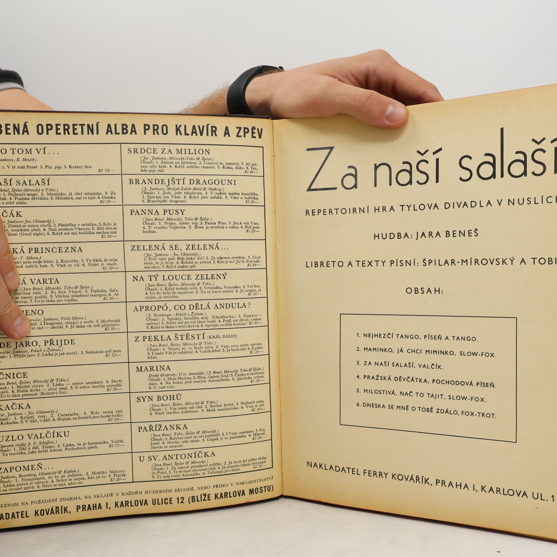Jára Beneš Za naší salaší