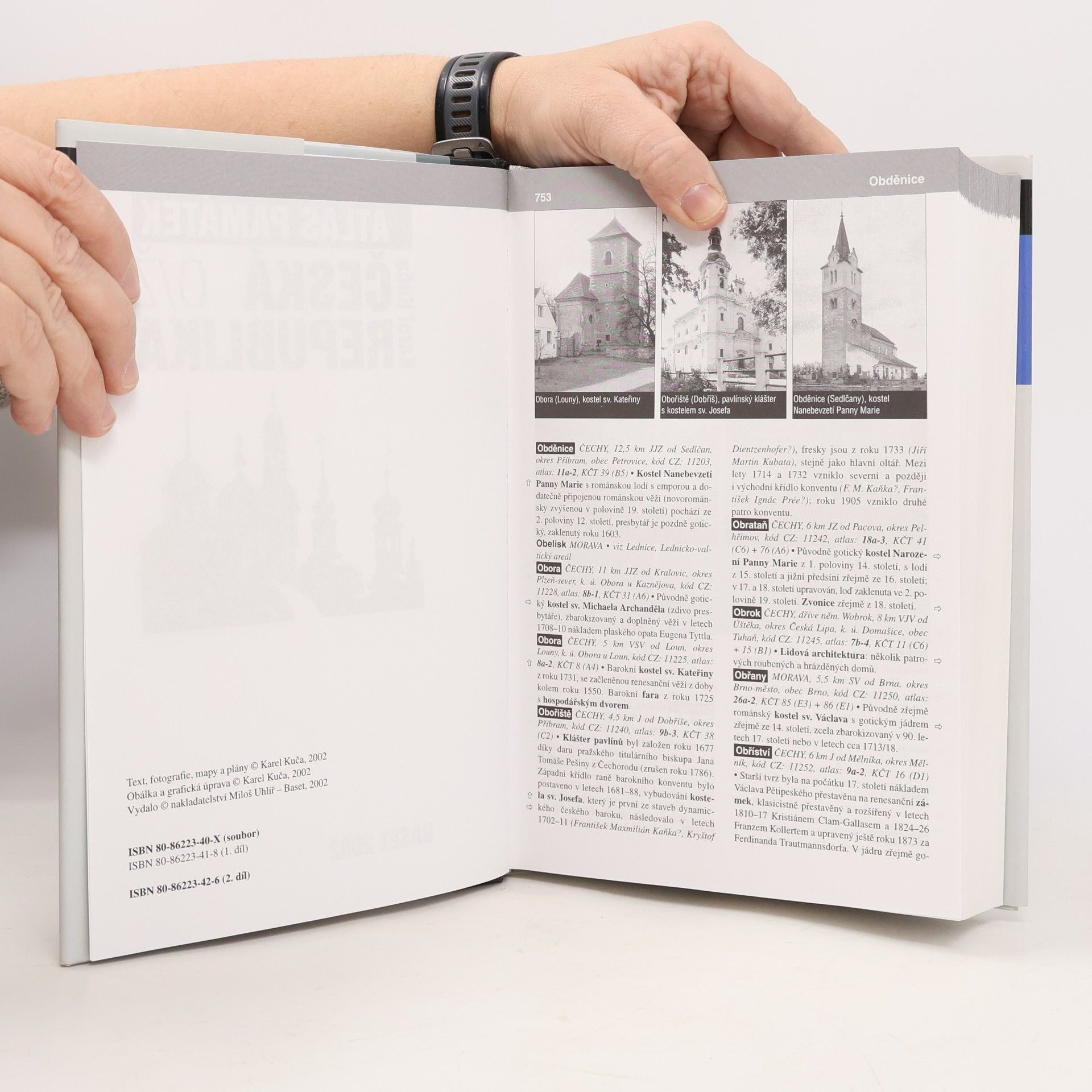 Karel Kuča Atlas památek - Česká republika O/Ž 2.díl